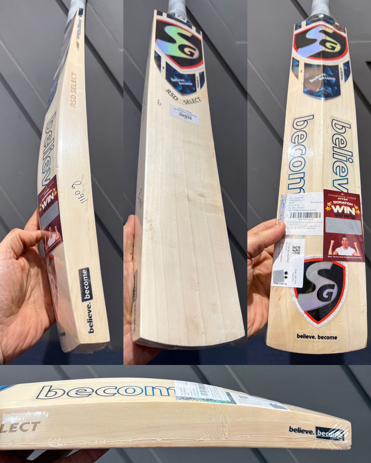 SG RSD Select Cricket Bat