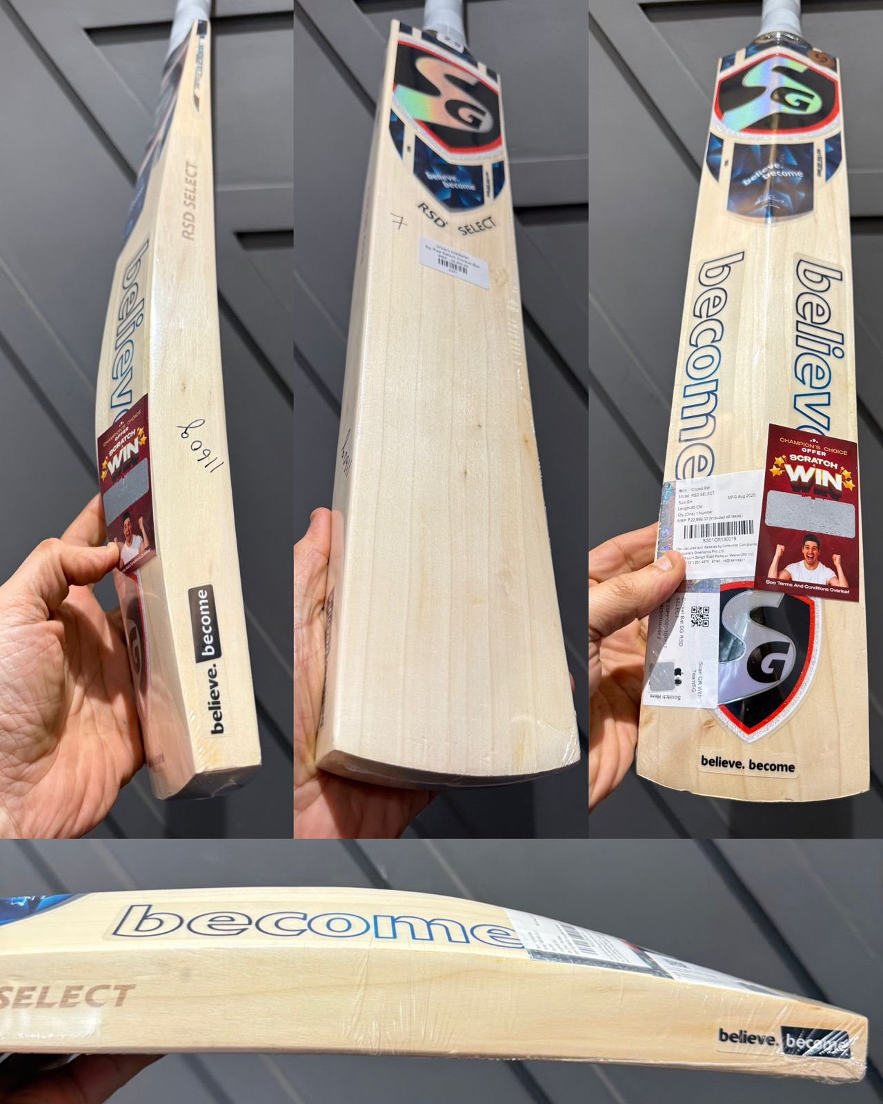SG RSD Select Cricket Bat