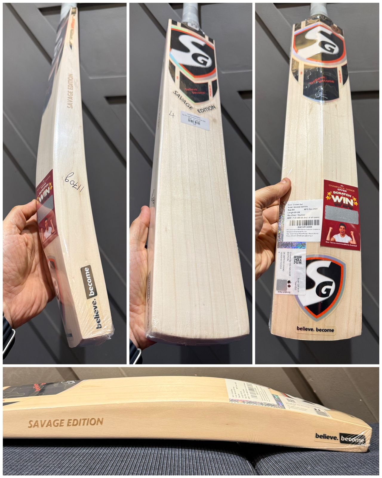 SG Savage Edition Cricket Bat