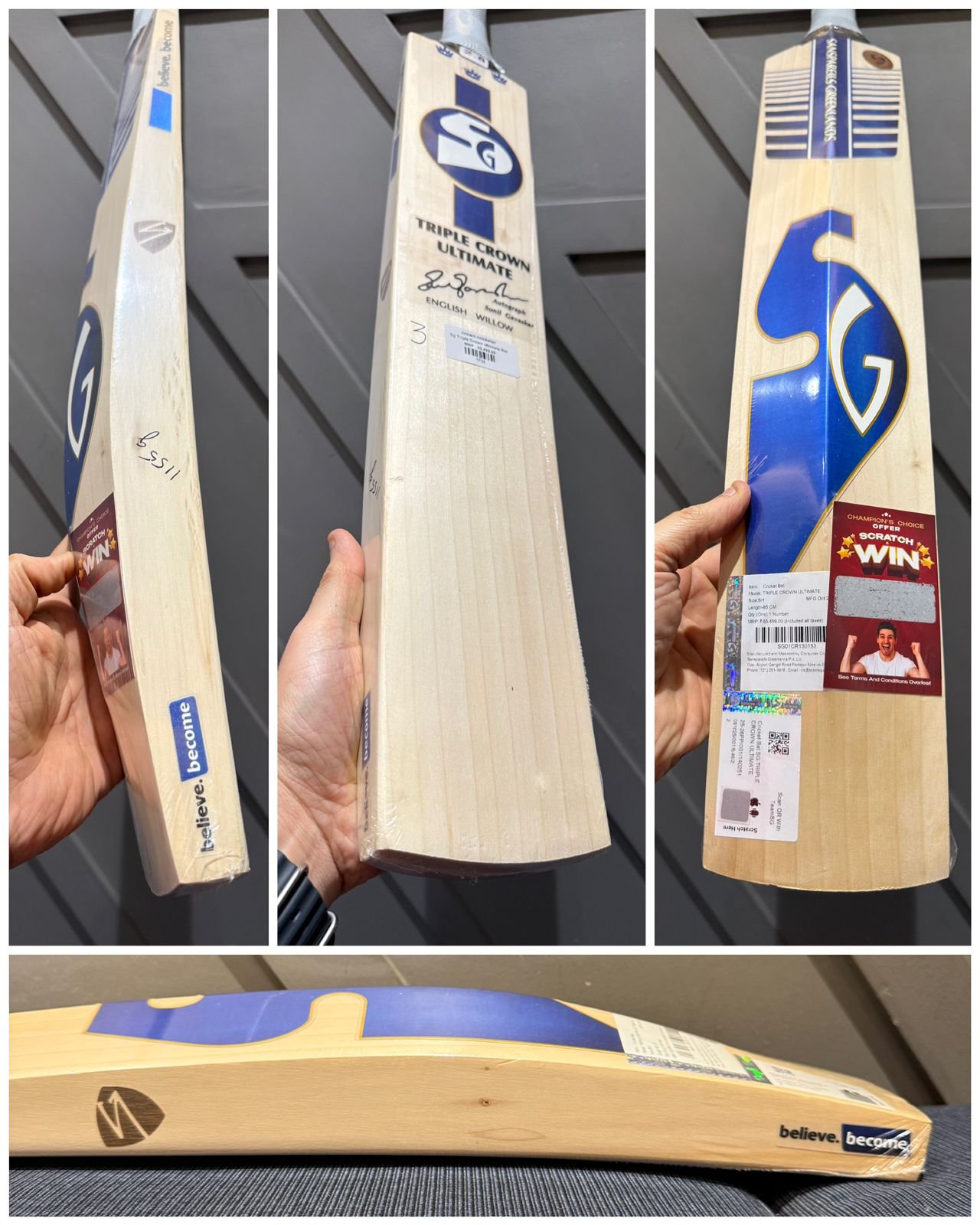 SG Triple Crown Ultimate Bat