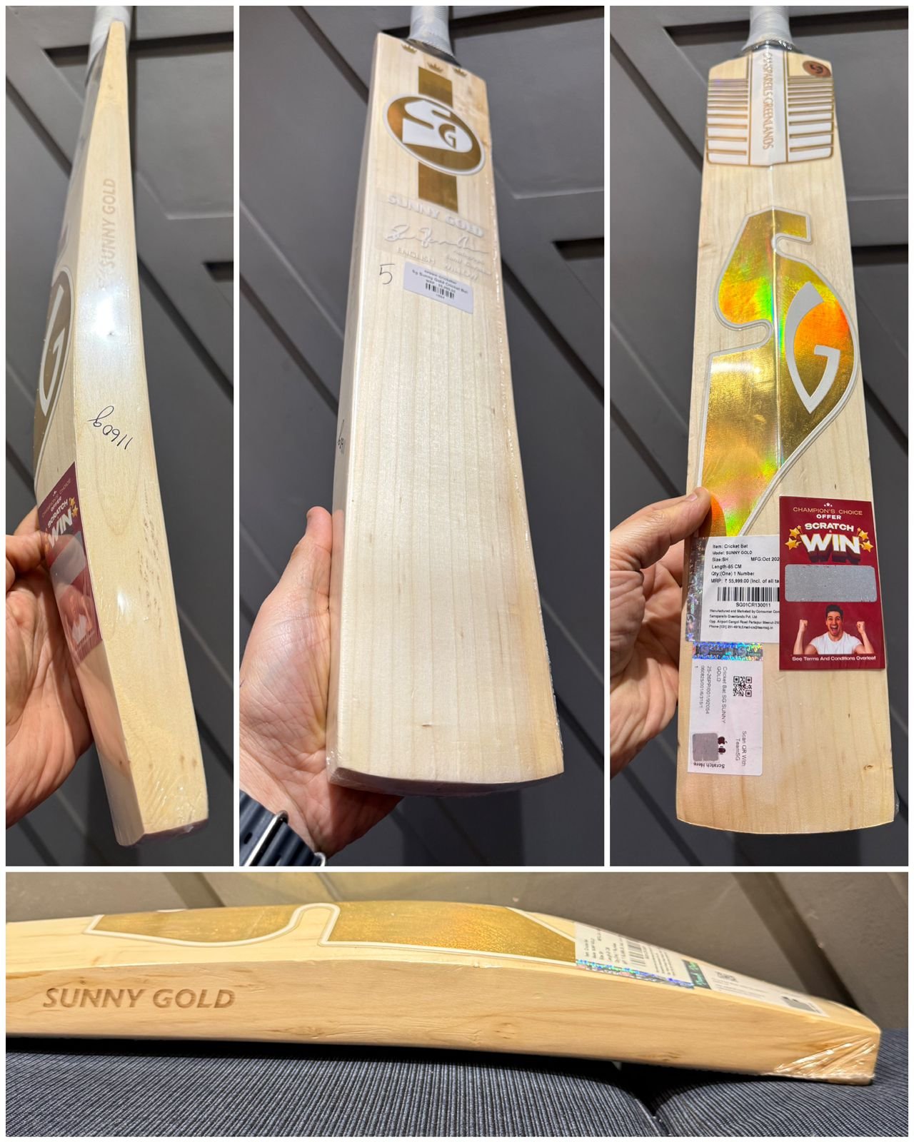 SG Sunny Gold Cricket Bat