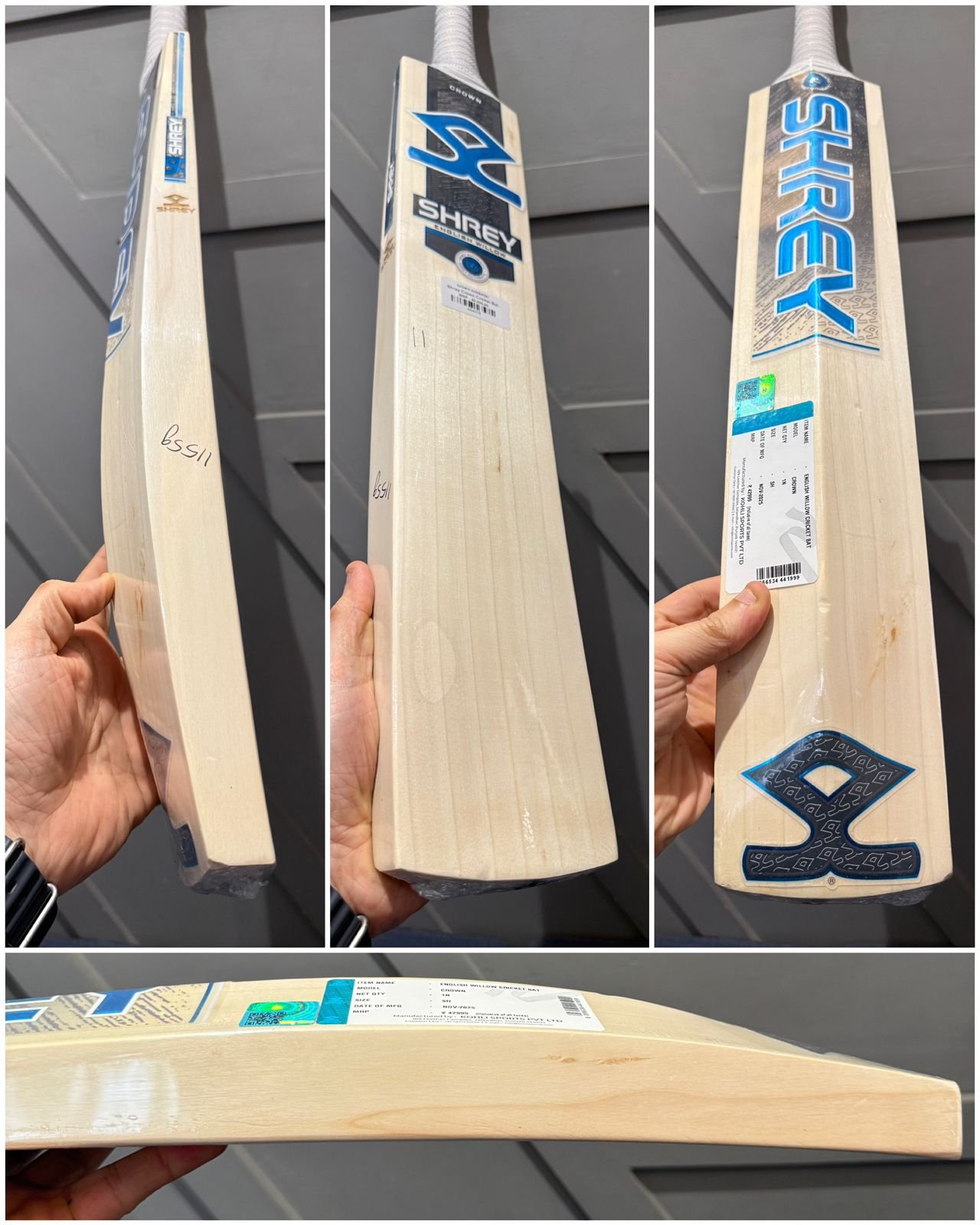 Shrey Crown Cricket Bat