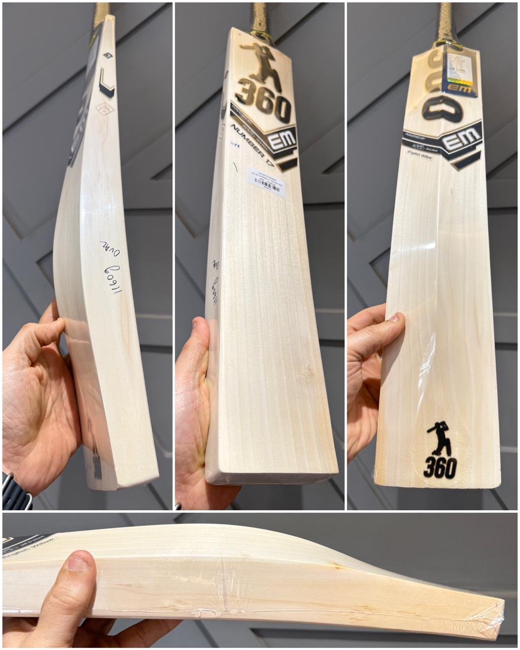 EM 360 NUMBER 17 CRICKET BAT