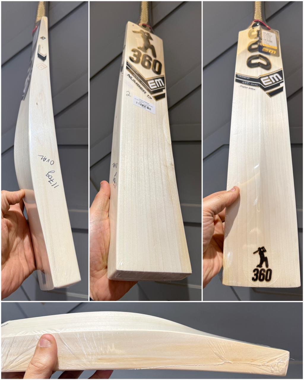EM 360 NUMBER 17 CRICKET BAT