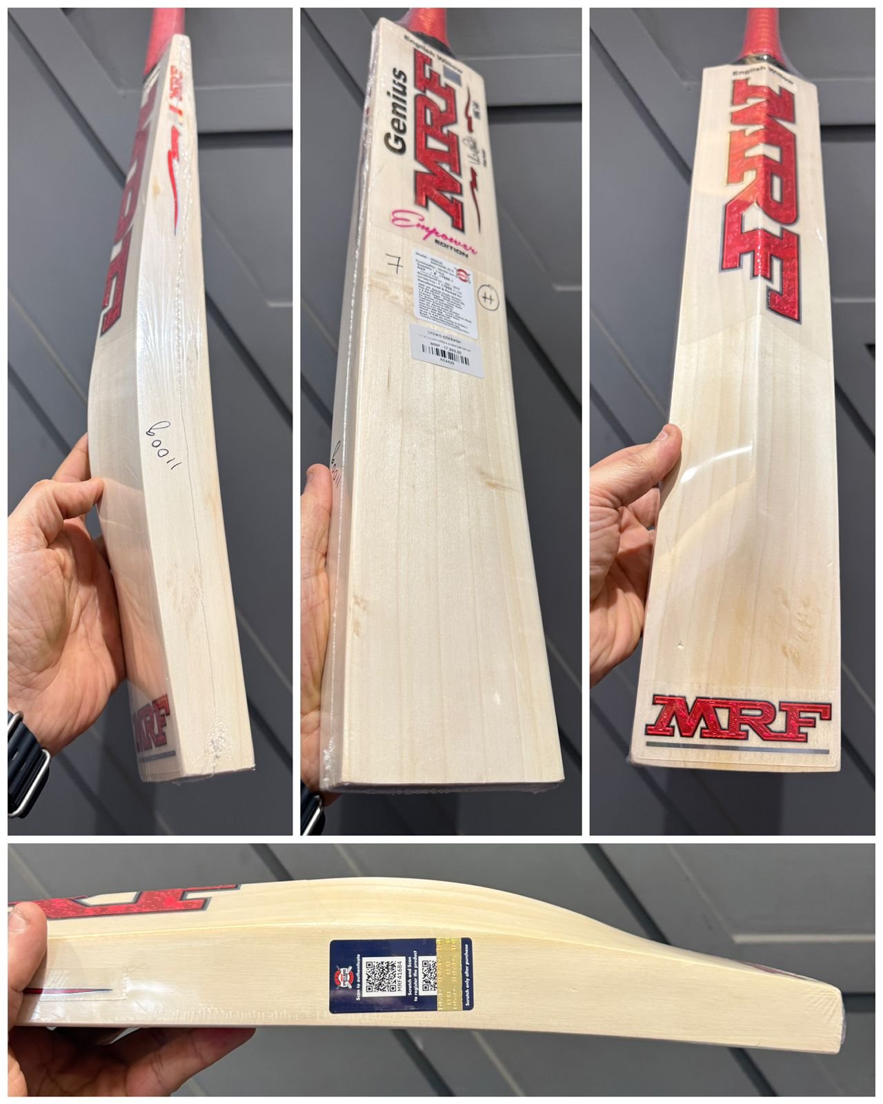 MRF empower edition cricket bat harrow