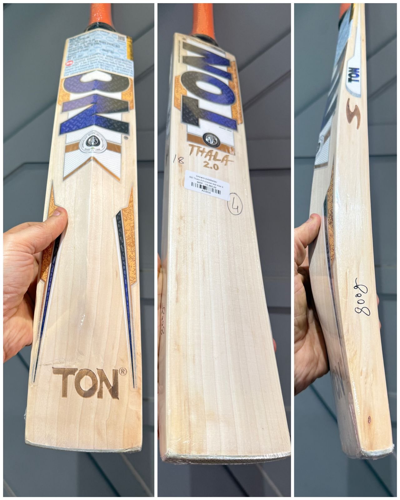 SS Thala 2.0 cricket bat Size 4