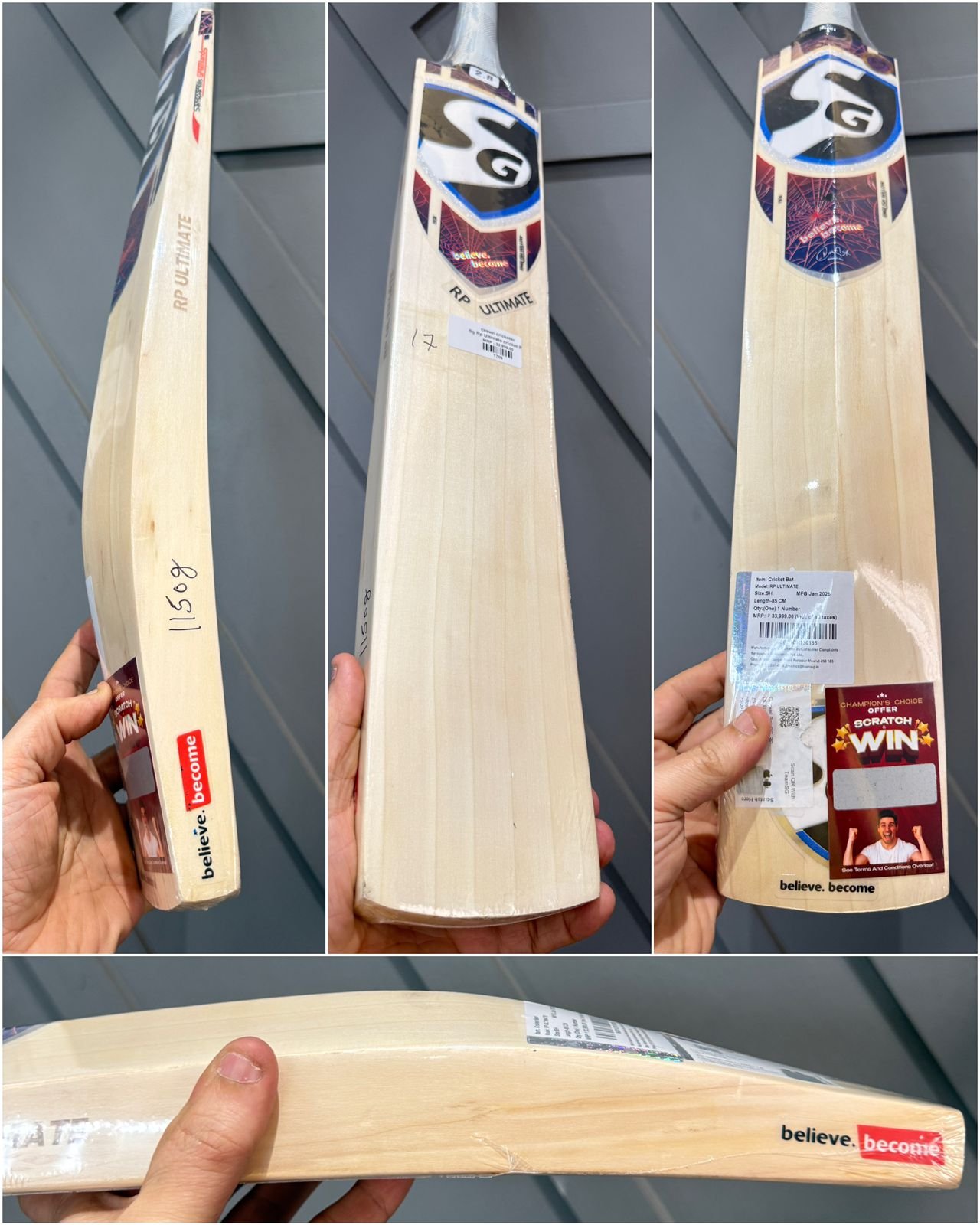Sg Rp Ultimate cricket Bat