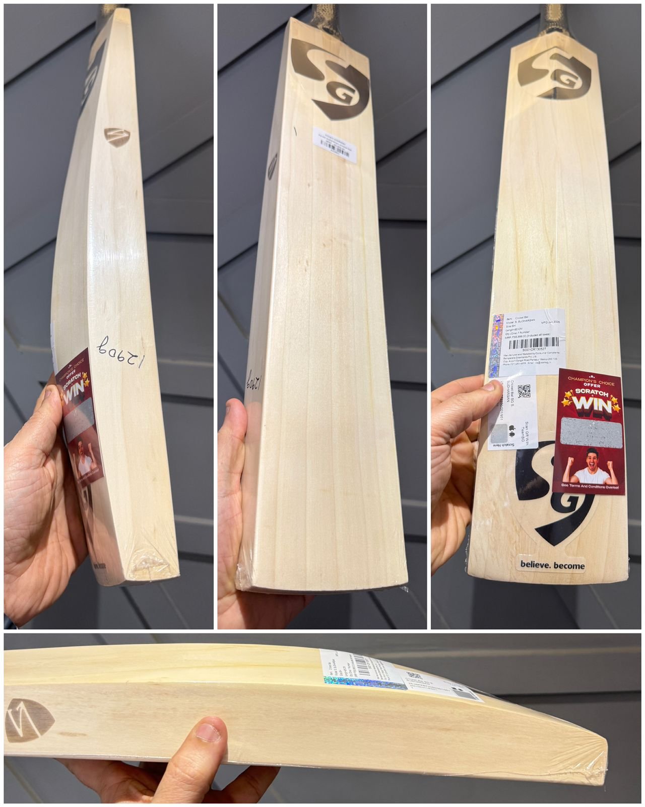 SG Customised T20 Cricket Bats