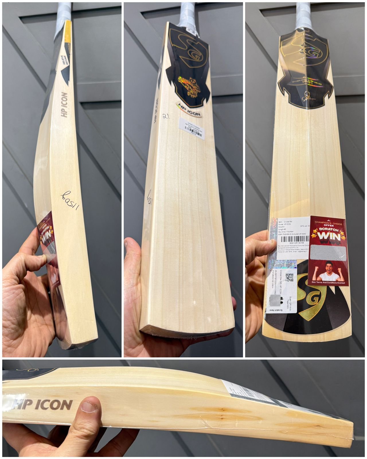 SG HP Icon Cricket Bat