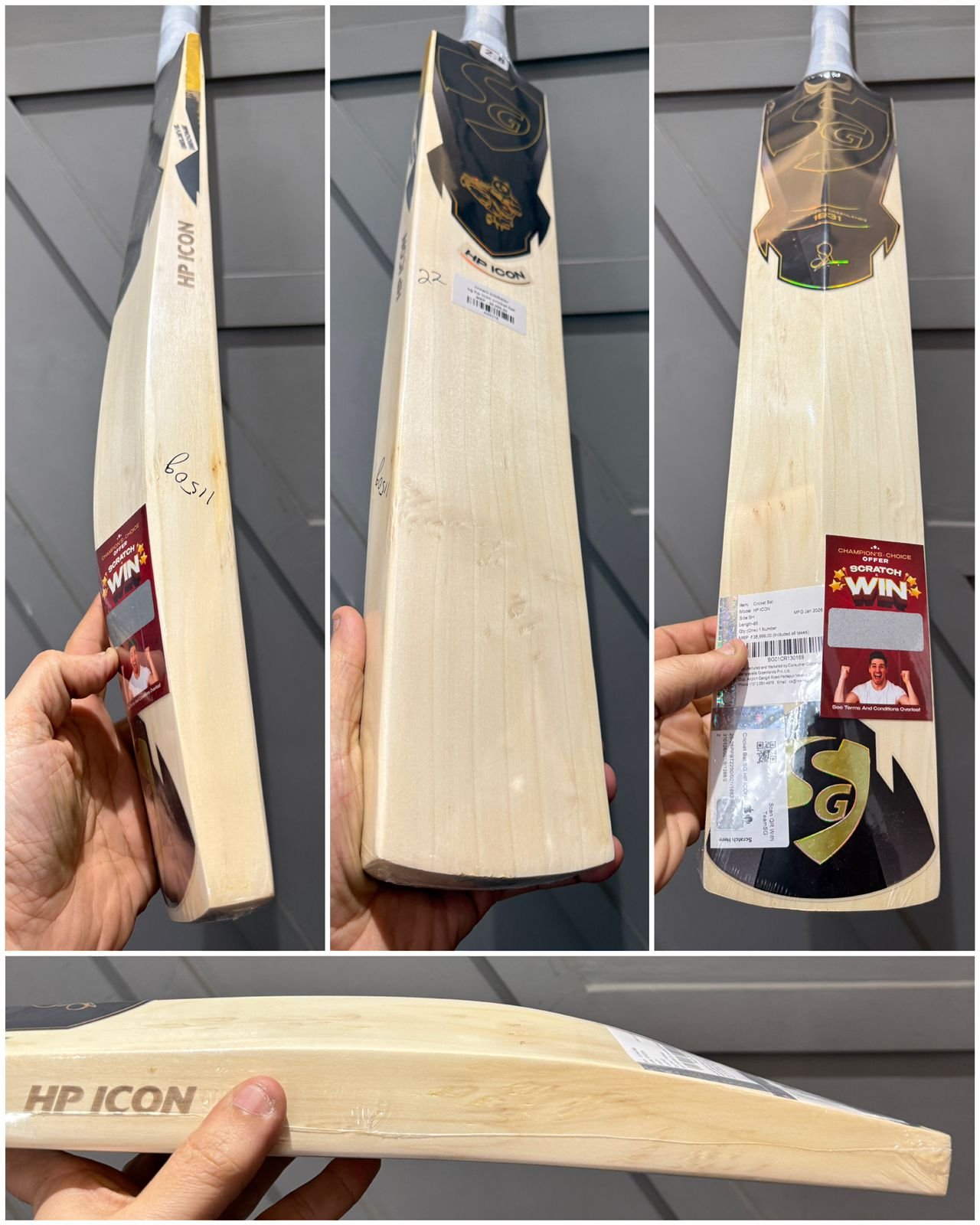 SG HP Icon Cricket Bat