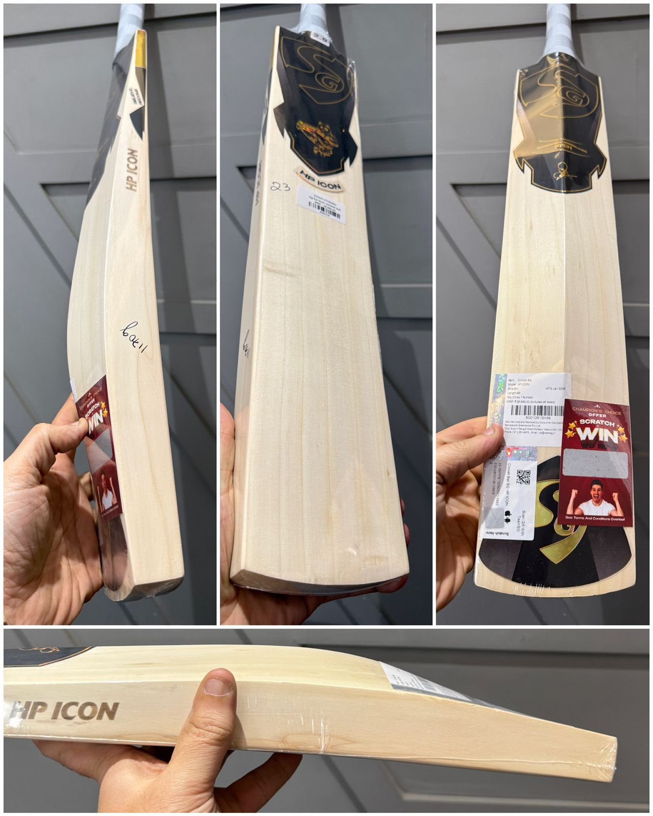 SG HP Icon Cricket Bat