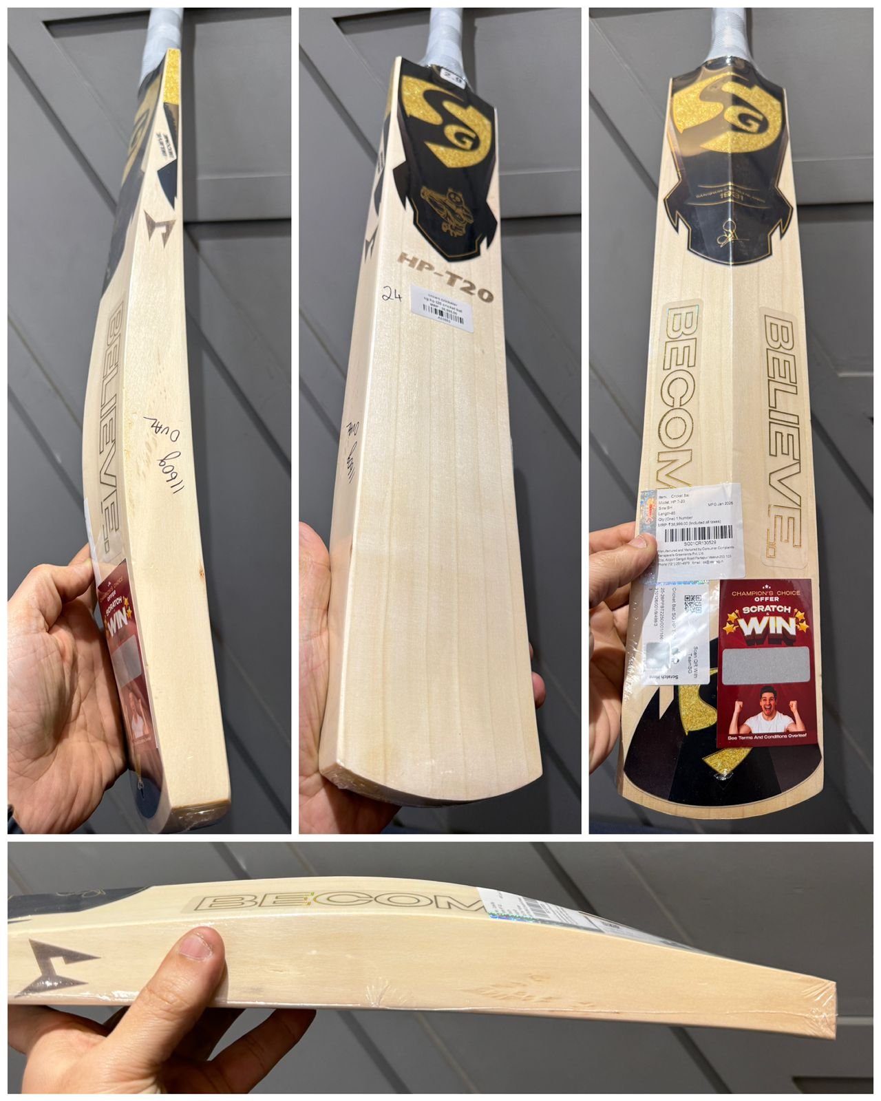 SG HP T20 Cricket Bat
