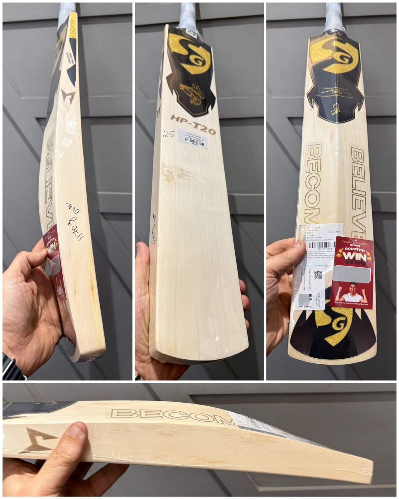 SG HP T20 Cricket Bat