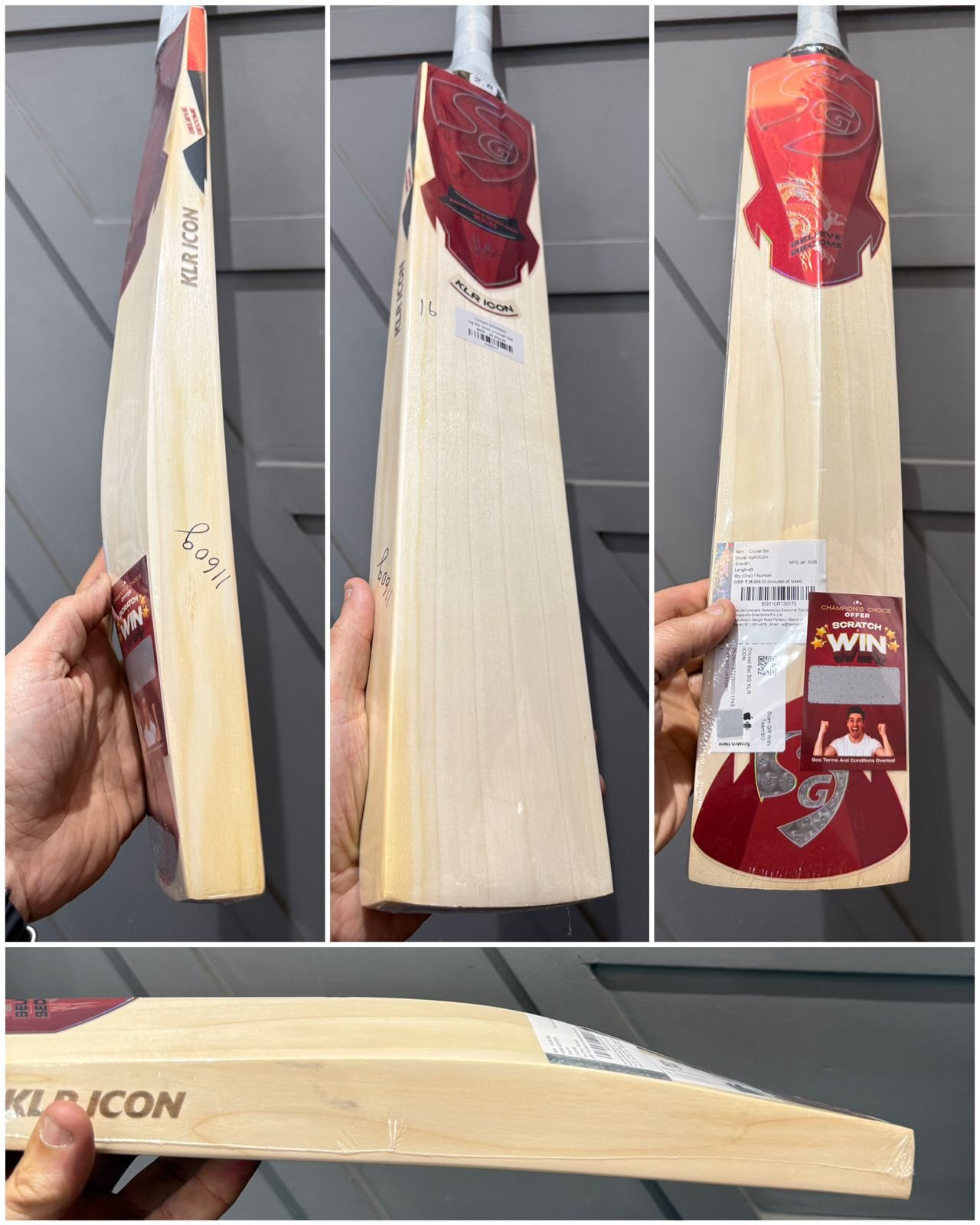SG KLR Icon Cricket Bat