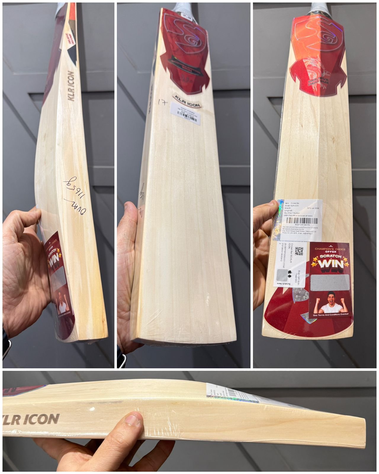 SG KLR Icon Cricket Bat