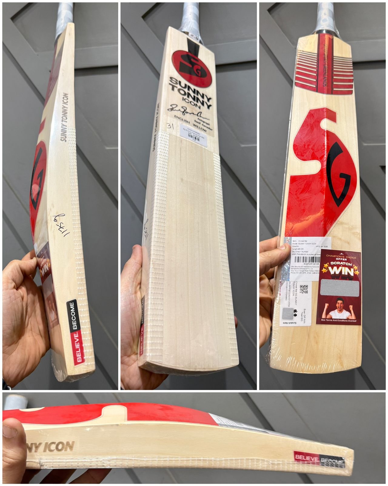 SG Sunny Tonny Icon Bat