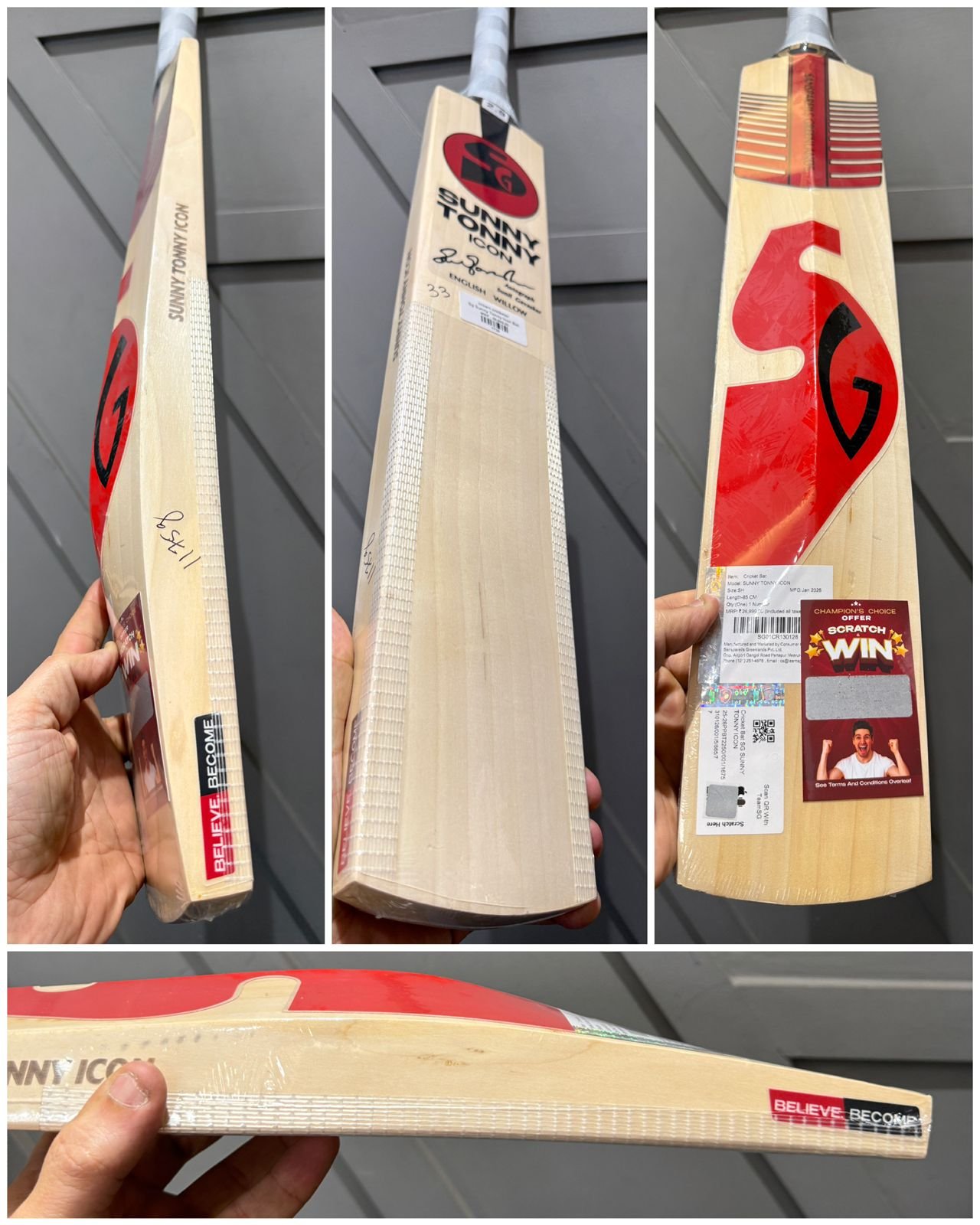 SG Sunny Tonny Icon Bat