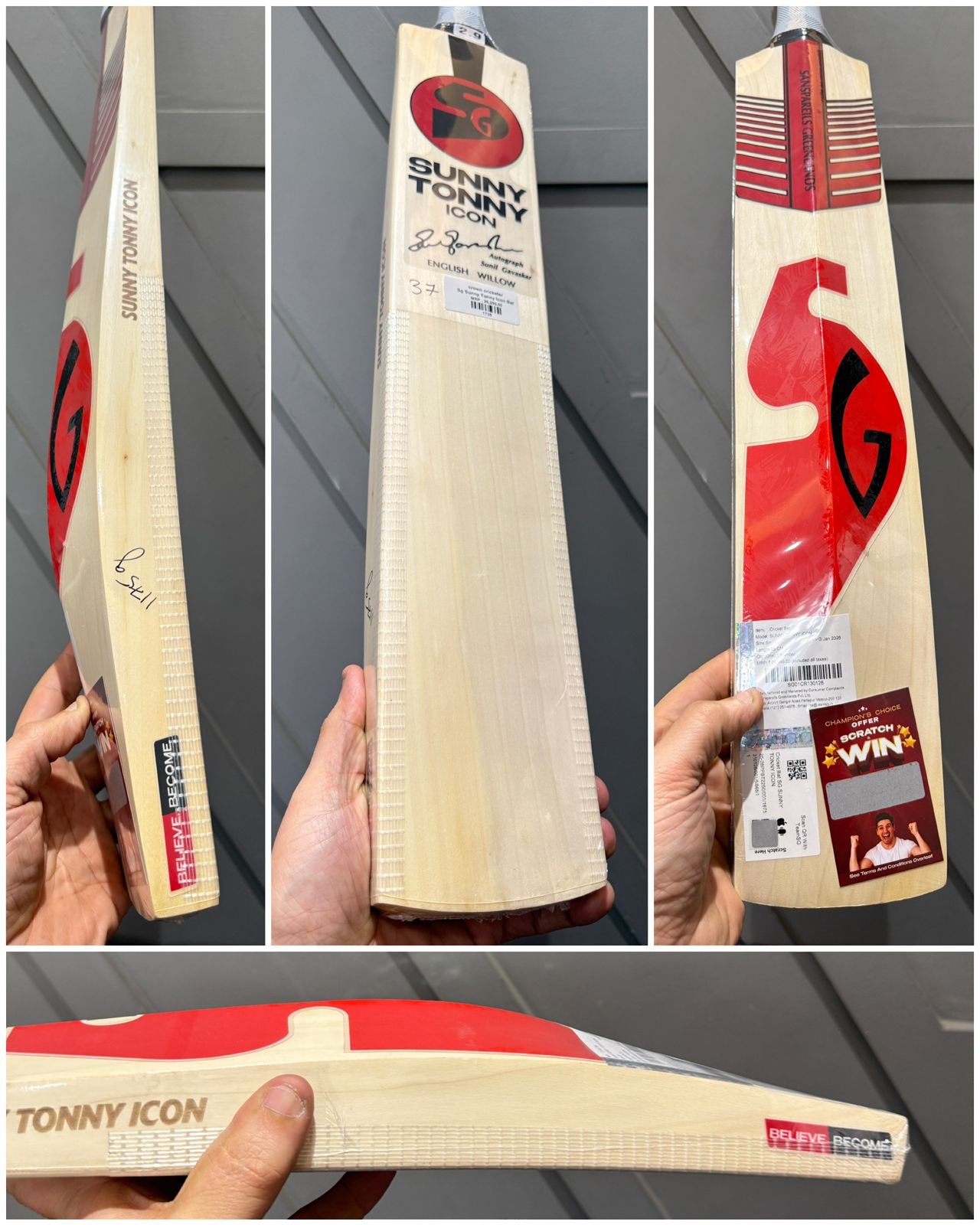 SG Sunny Tonny Icon Bat