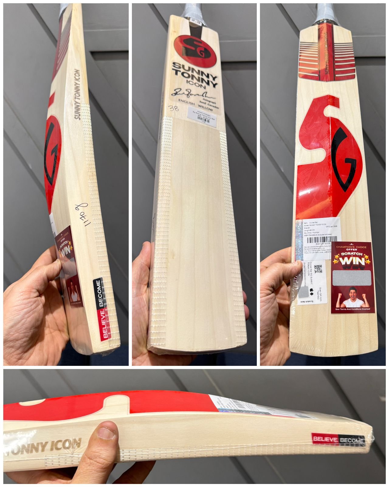 SG Sunny Tonny Icon Bat