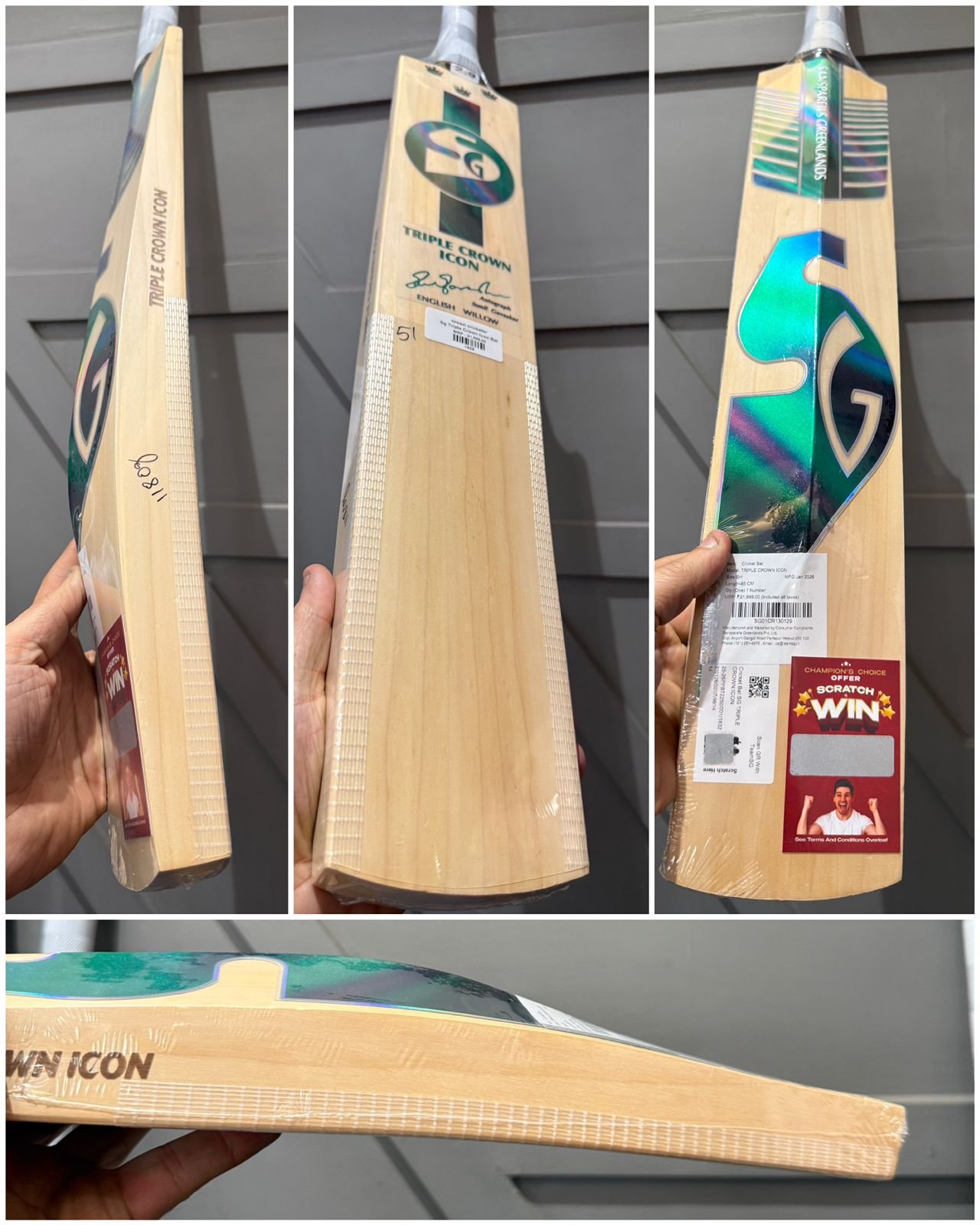 SG Triple Crown Icon Bat