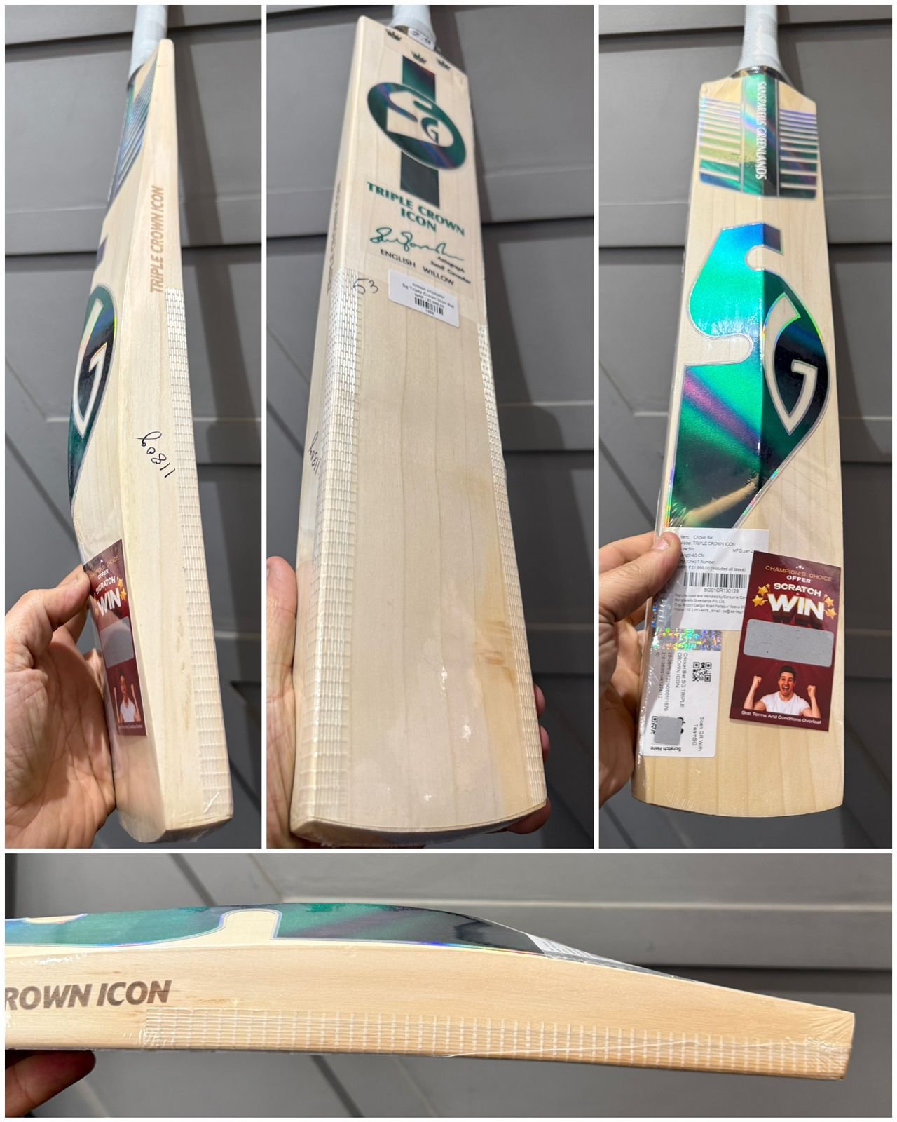 SG Triple Crown Icon Bat