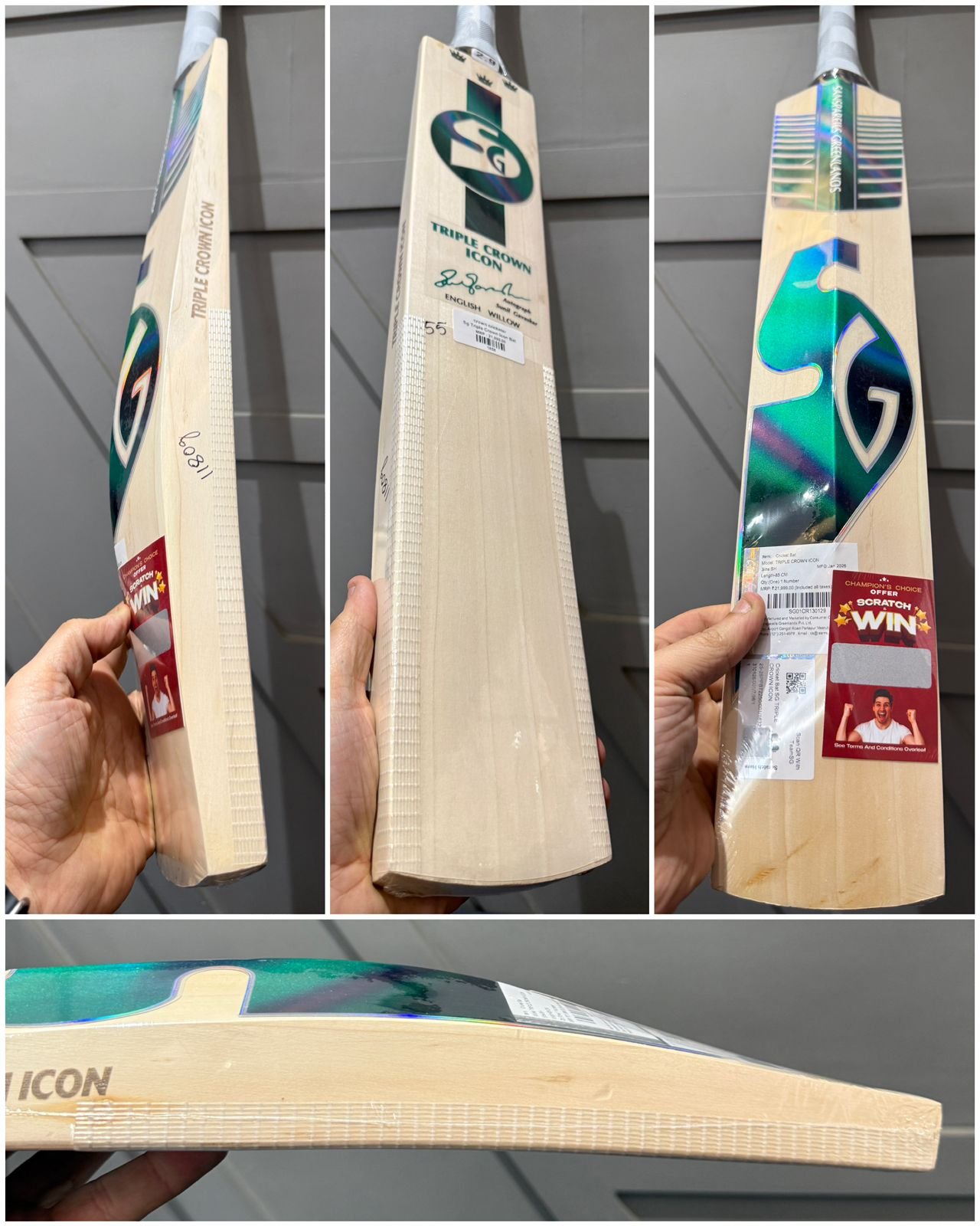 SG Triple Crown Icon Bat
