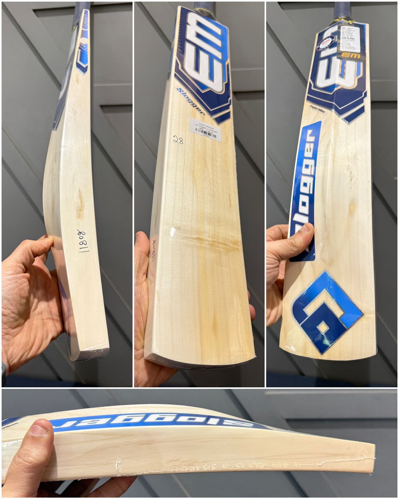 EM slogger cricket bat