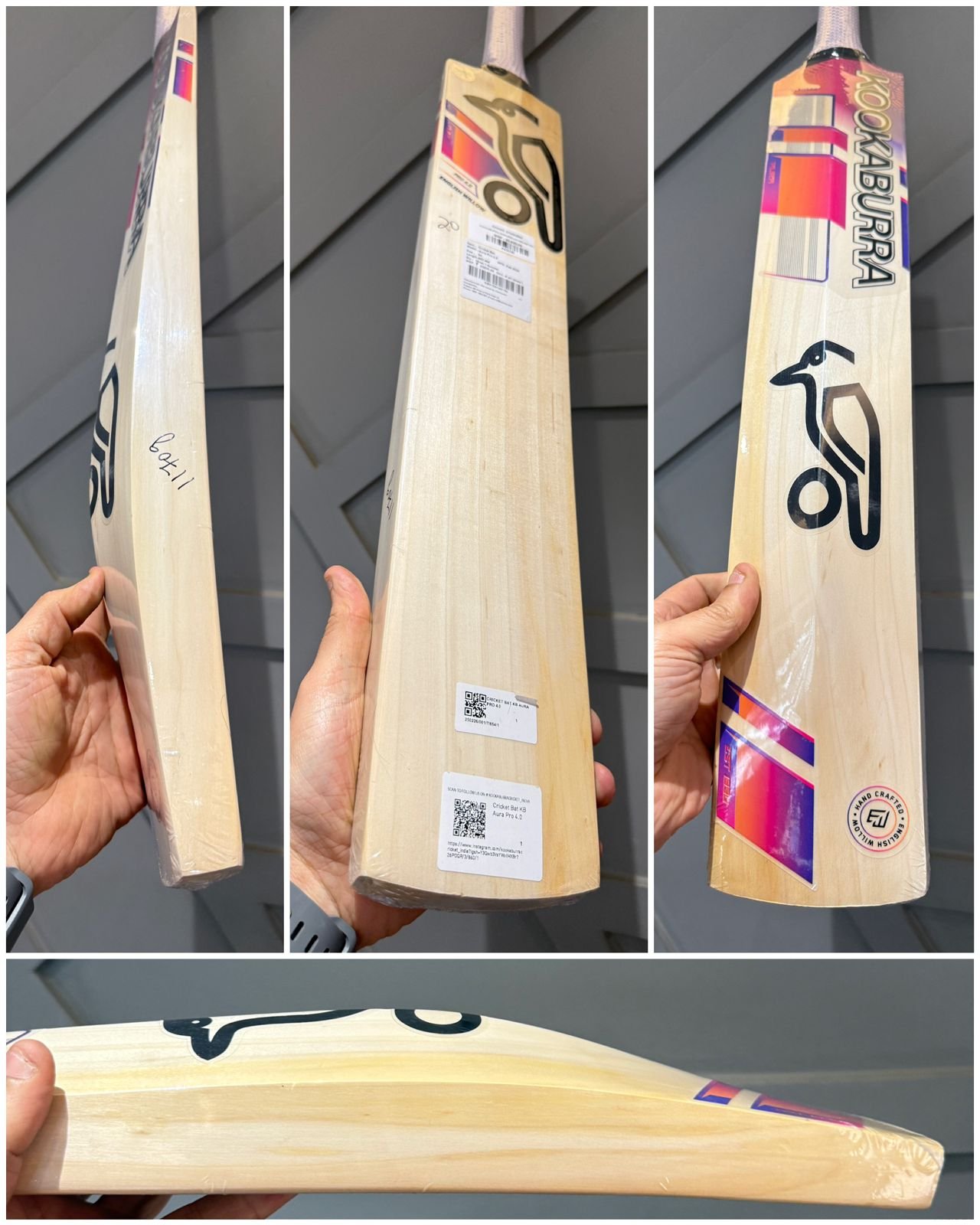 KOOKABURRA AURA PRO 4.0 CRICKET BAT