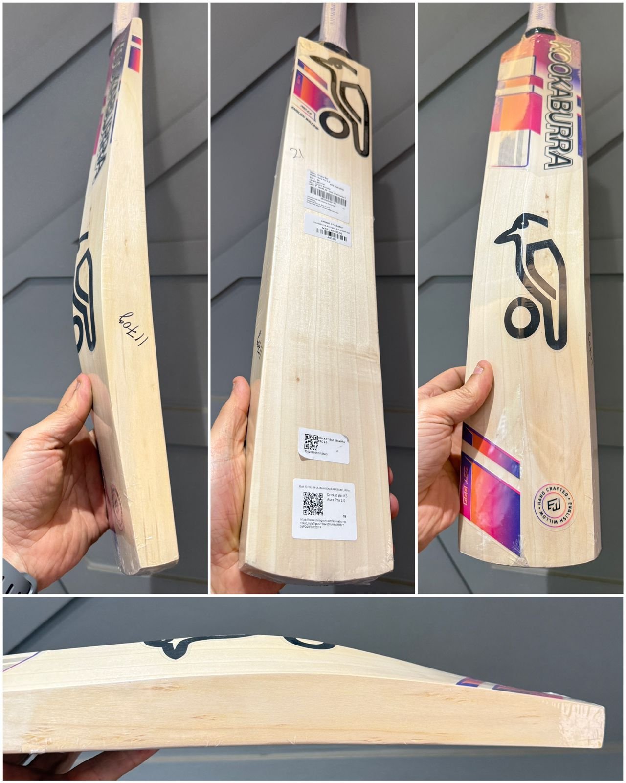 Kookaburra Aura pro 2.0 cricket bat