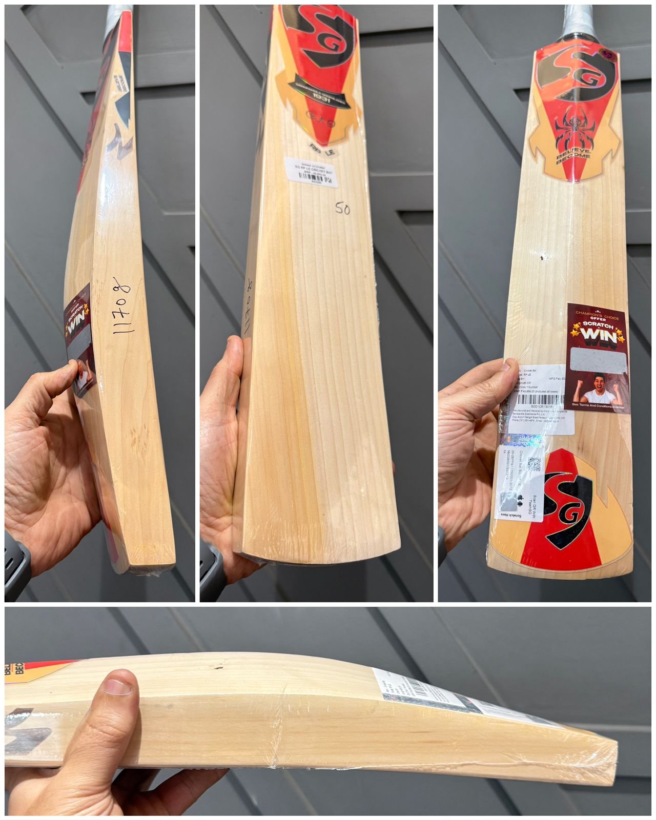 SG RP LE CRICKET BAT