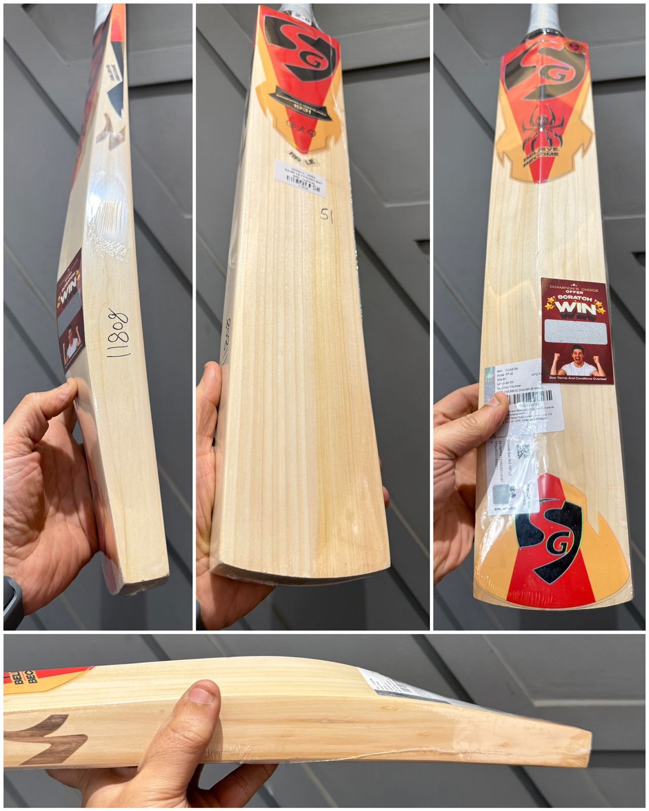SG RP LE CRICKET BAT