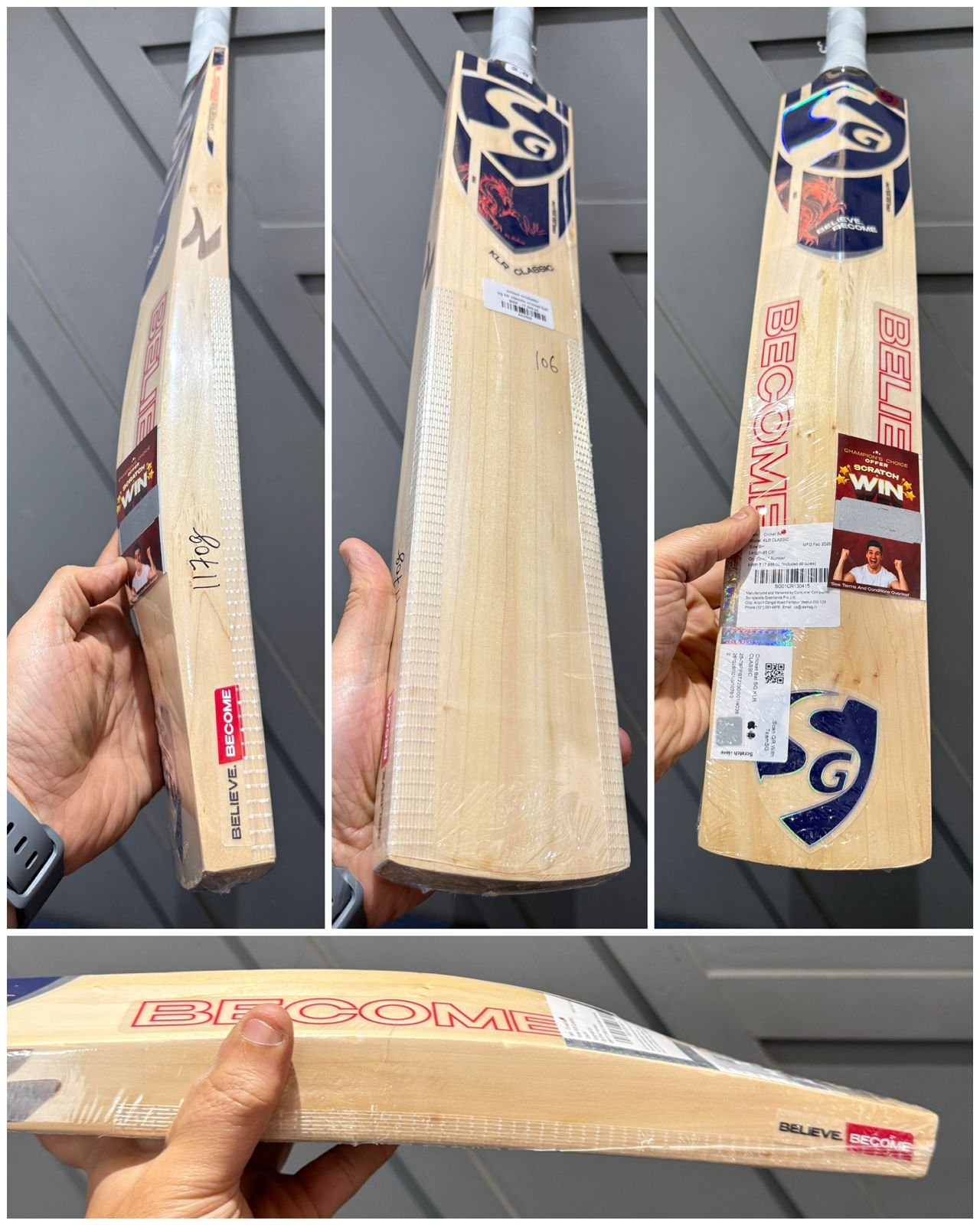 SG klr classic cricket bat