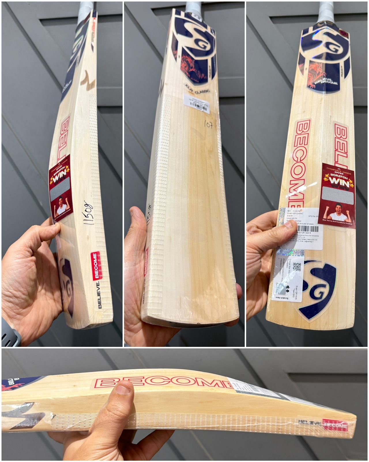 SG klr classic cricket bat