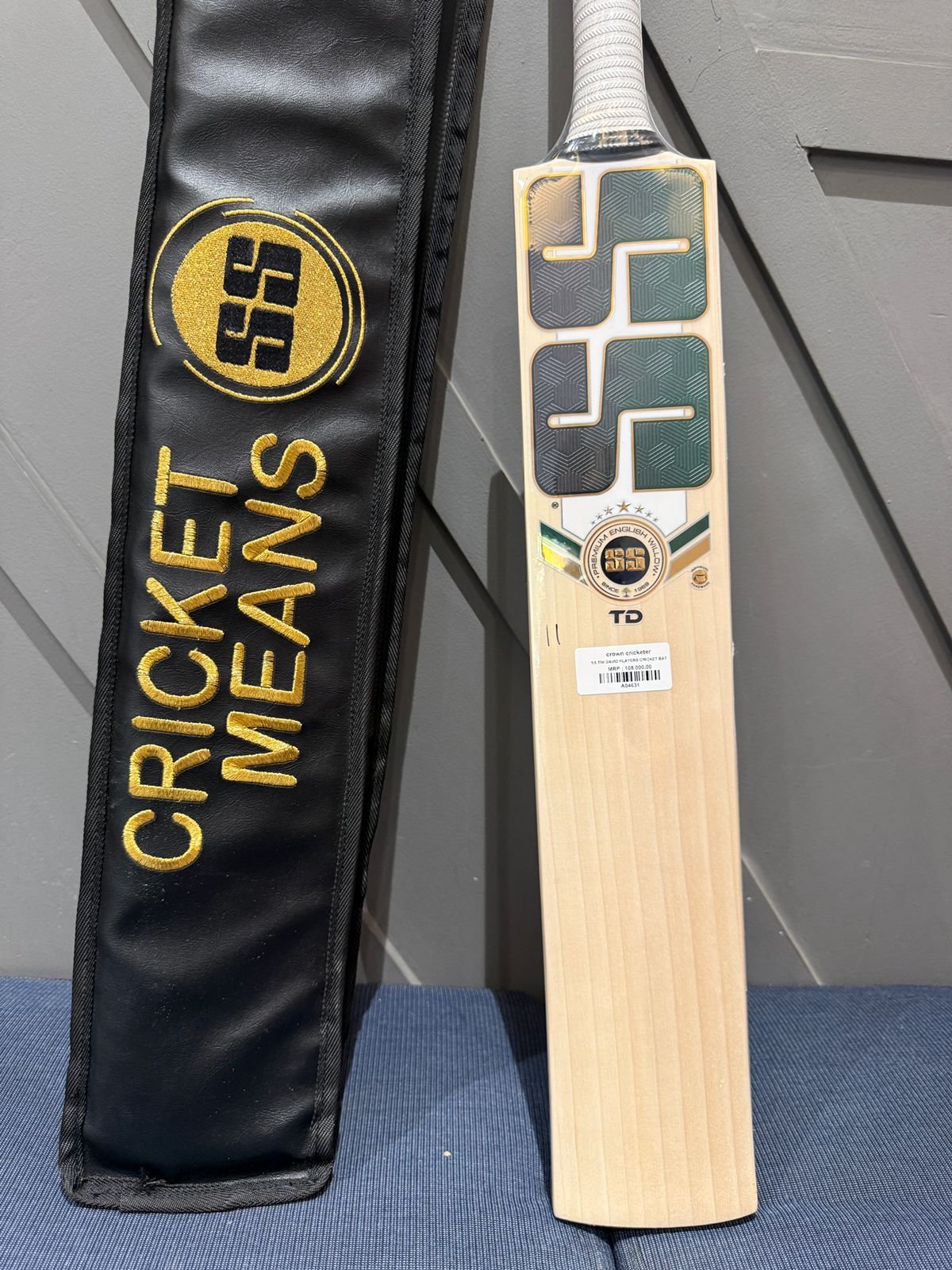 SS TIM DAVID PLAYERS CRICKET BAT