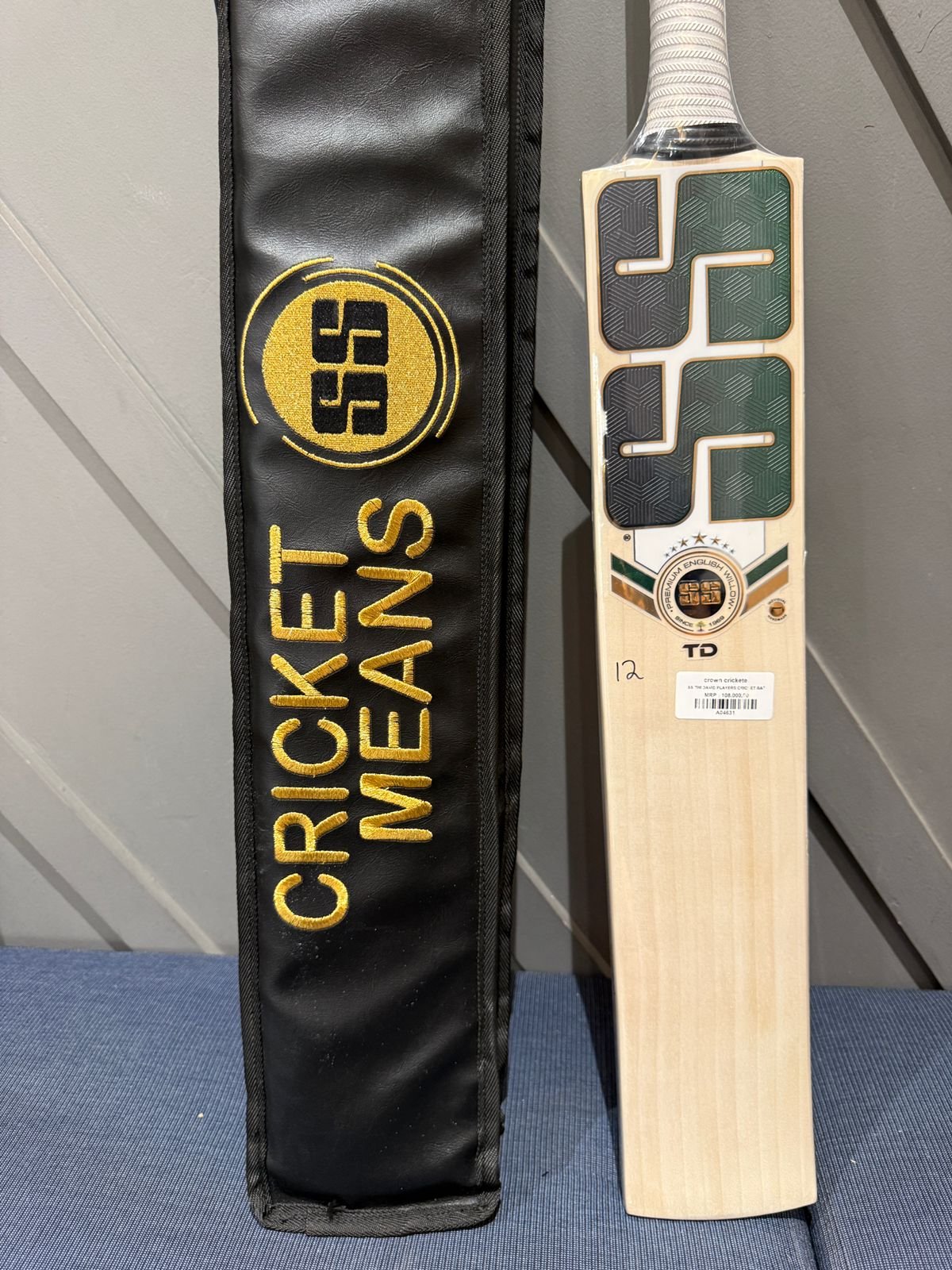 SS TIM DAVID PLAYERS CRICKET BAT