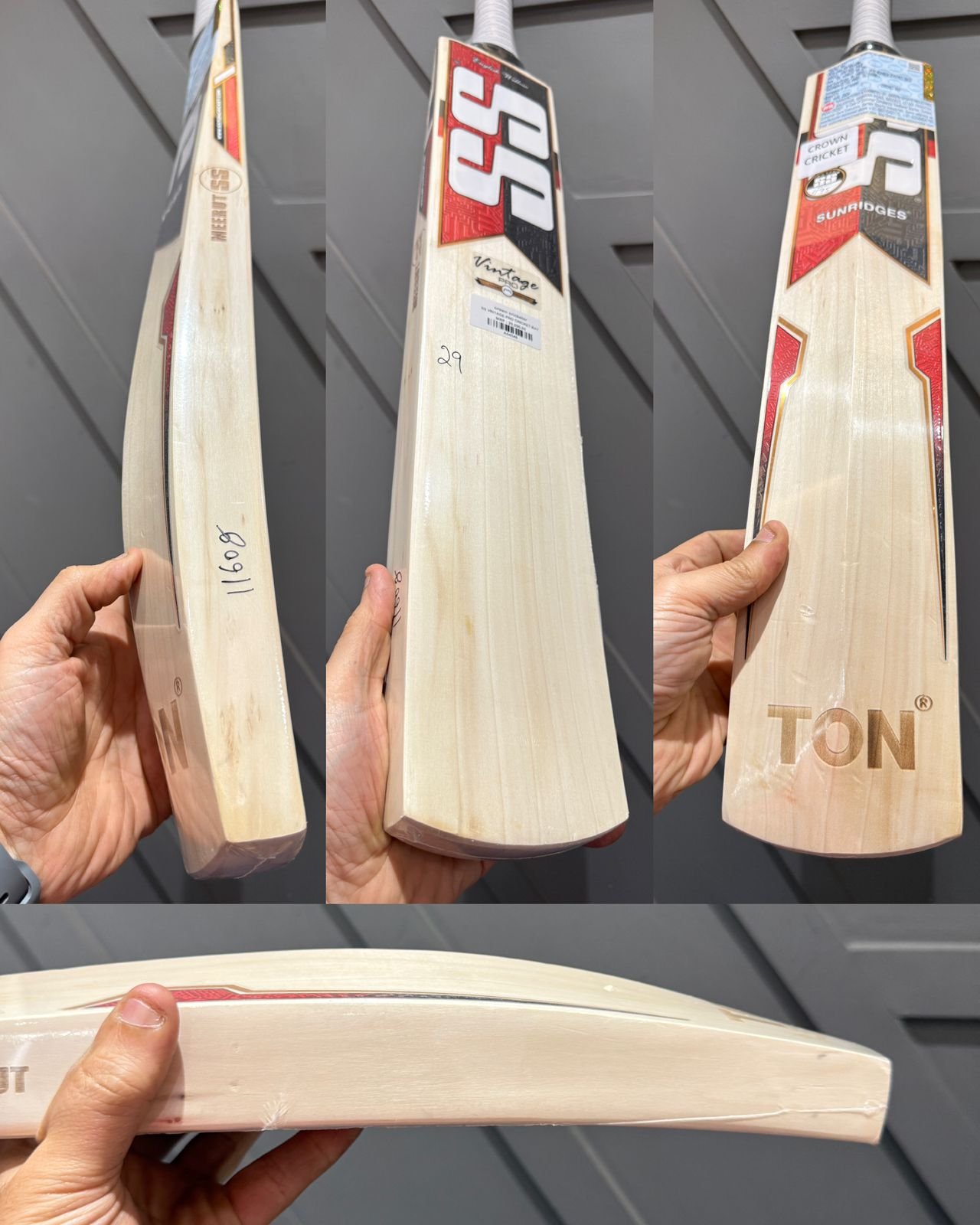 SS VINTAGE PRO CRICKET BAT