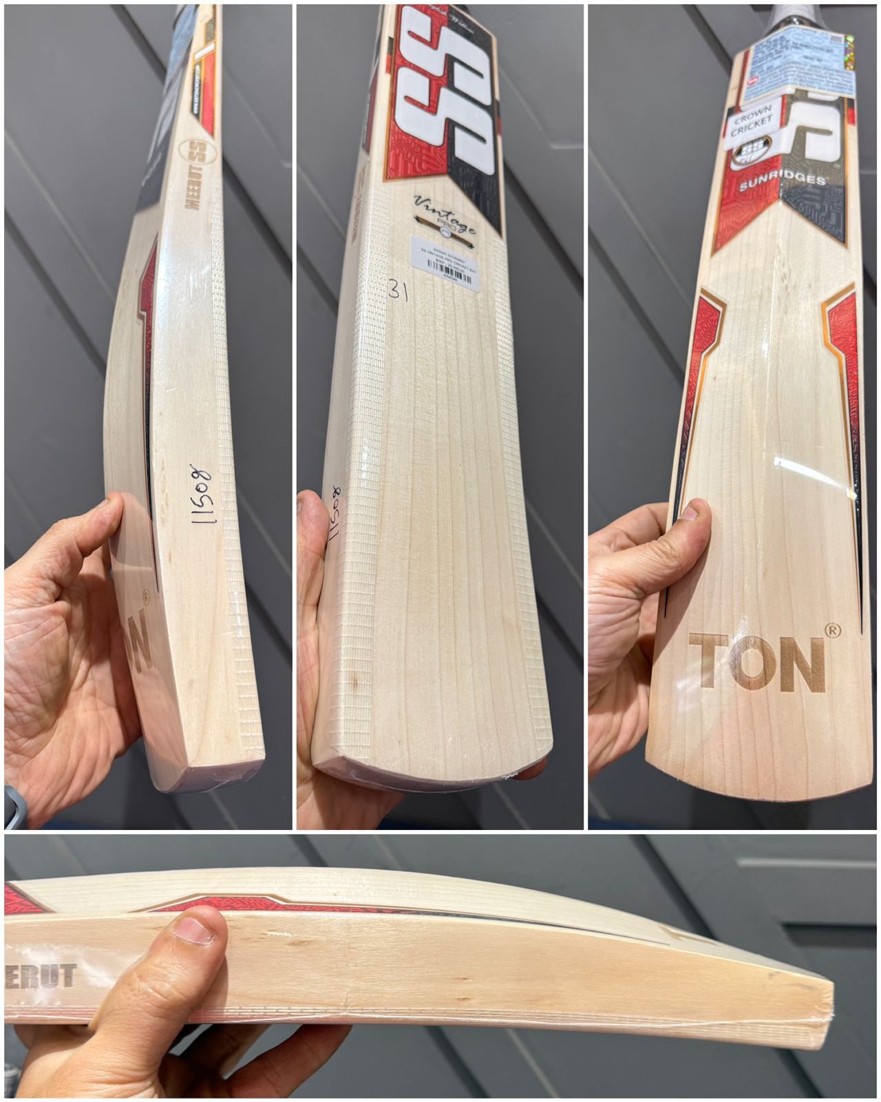 SS VINTAGE PRO CRICKET BAT