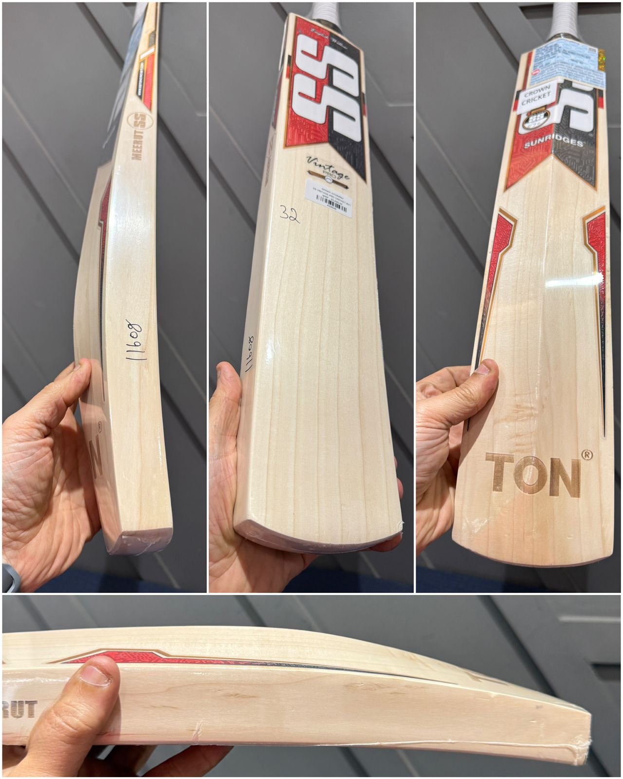 SS VINTAGE PRO CRICKET BAT