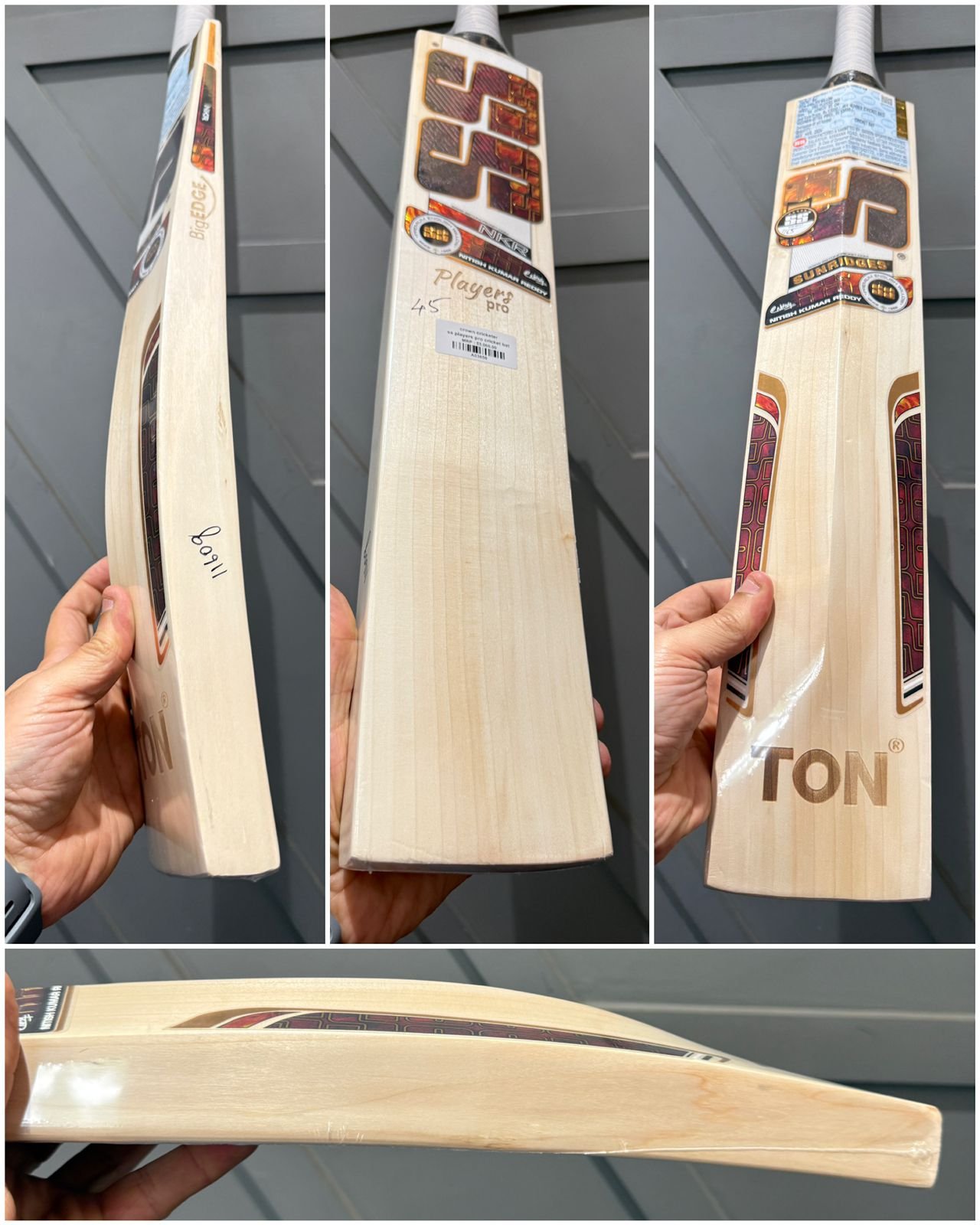 SS players pro cricket bat