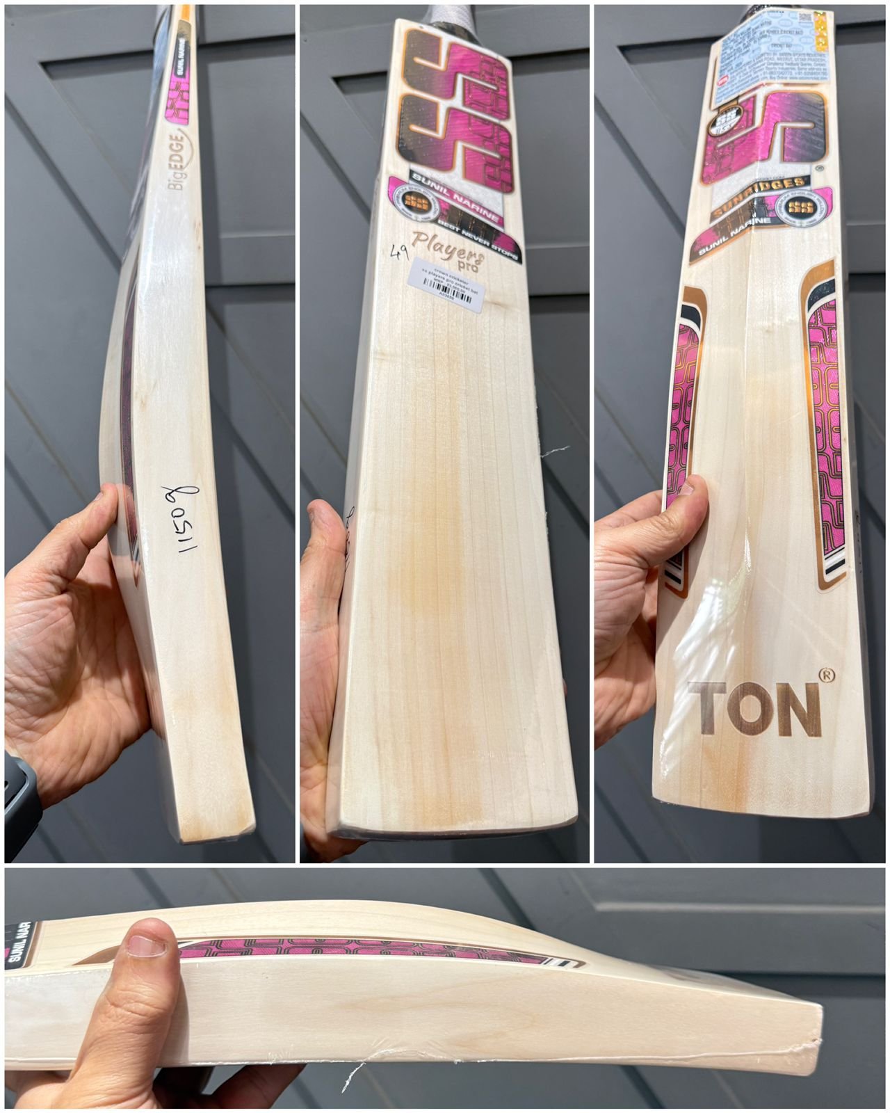 SS players pro cricket bat