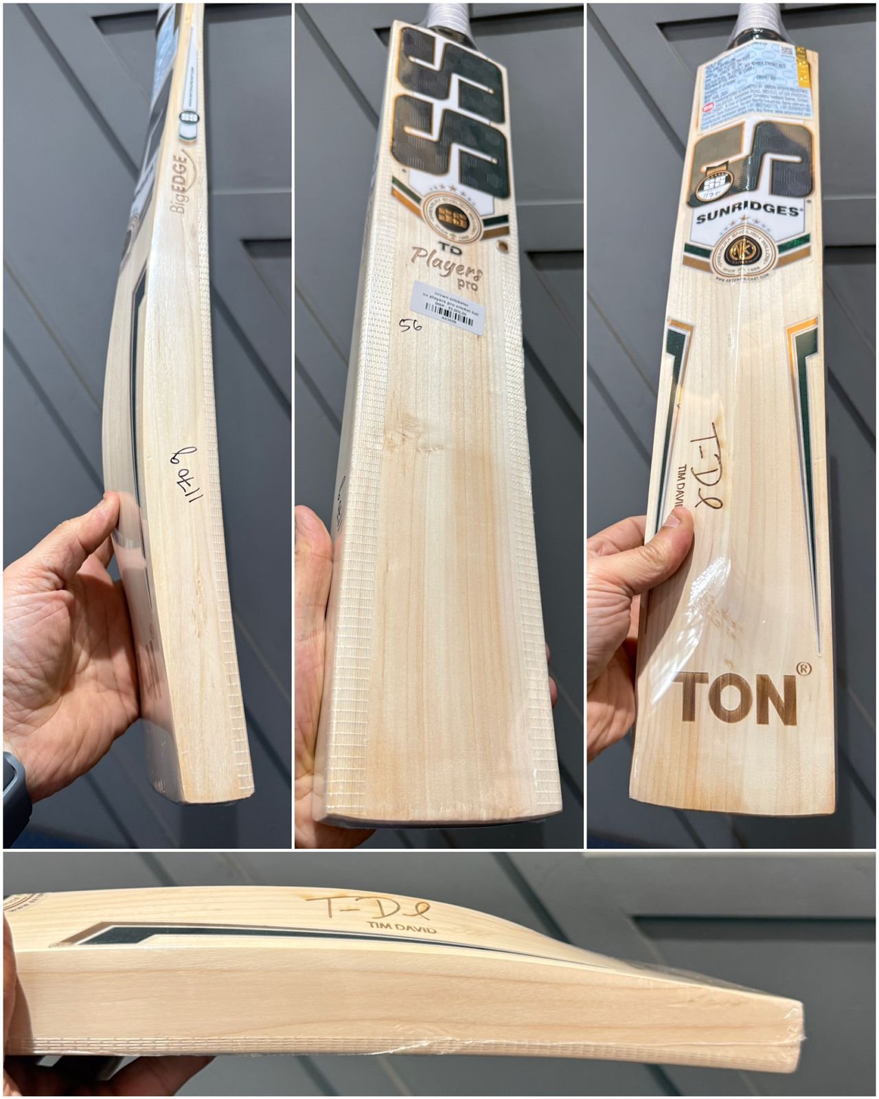 SS players pro cricket bat