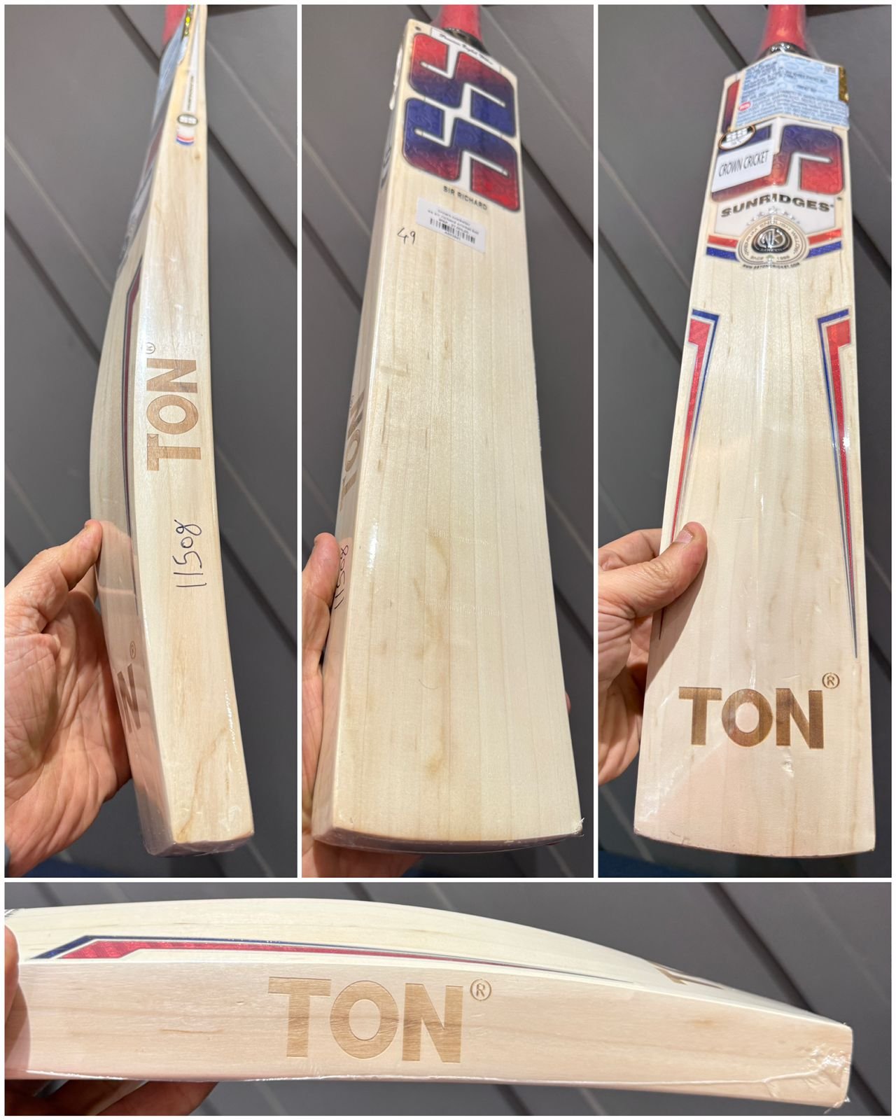 SS sir richard cricket bat