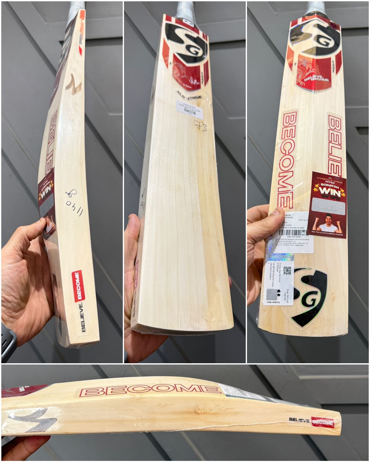 Sg Klr Xtreme cricket Bat