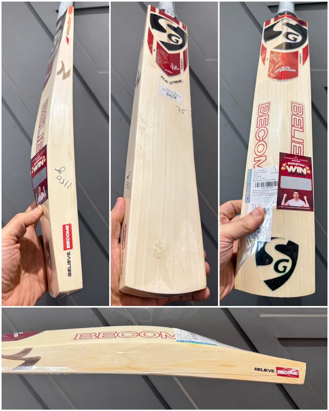 Sg Klr Xtreme cricket Bat