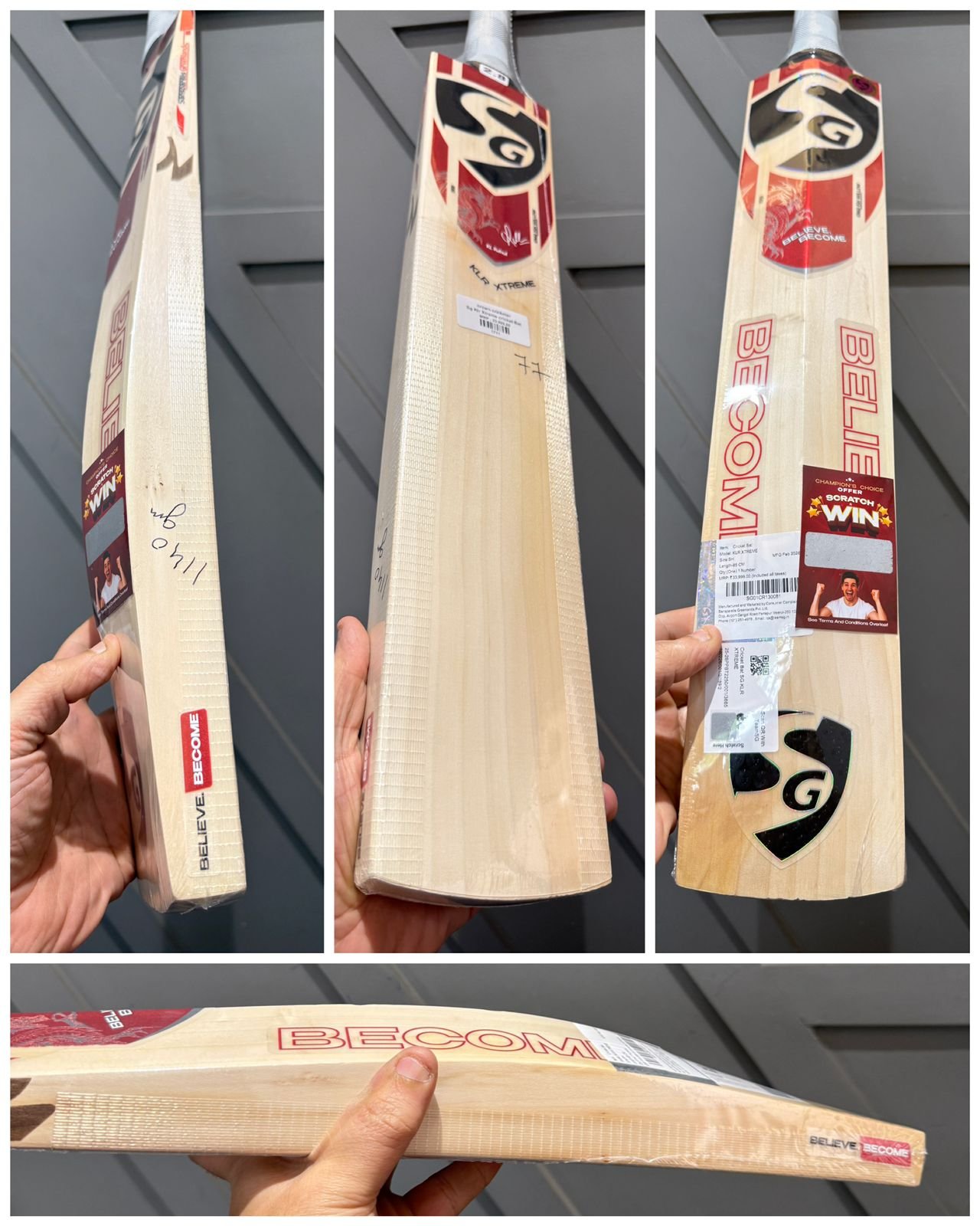 Sg Klr Xtreme cricket Bat