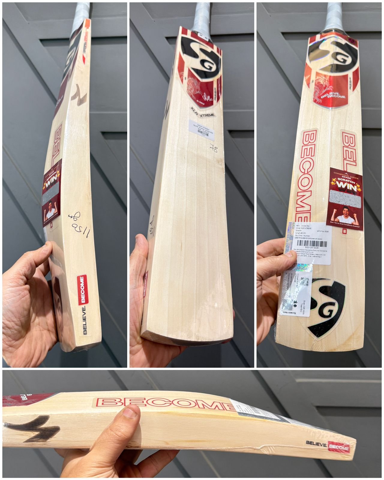 Sg Klr Xtreme cricket Bat
