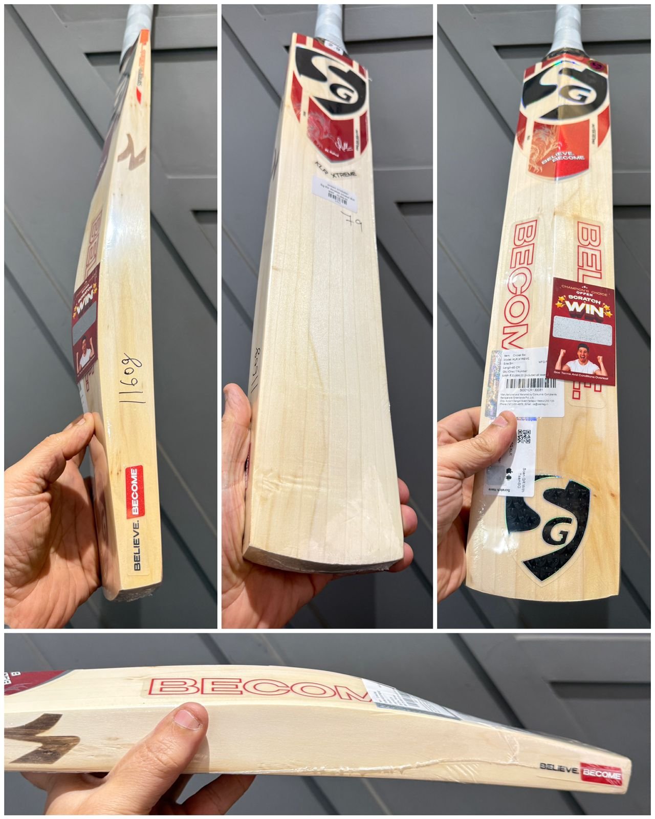 Sg Klr Xtreme cricket Bat
