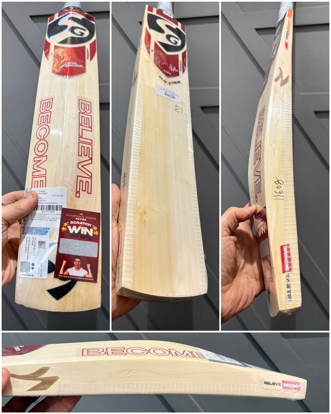 Sg Klr Xtreme cricket Bat