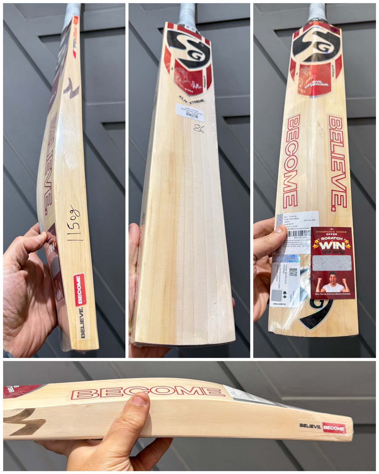 Sg Klr Xtreme cricket Bat