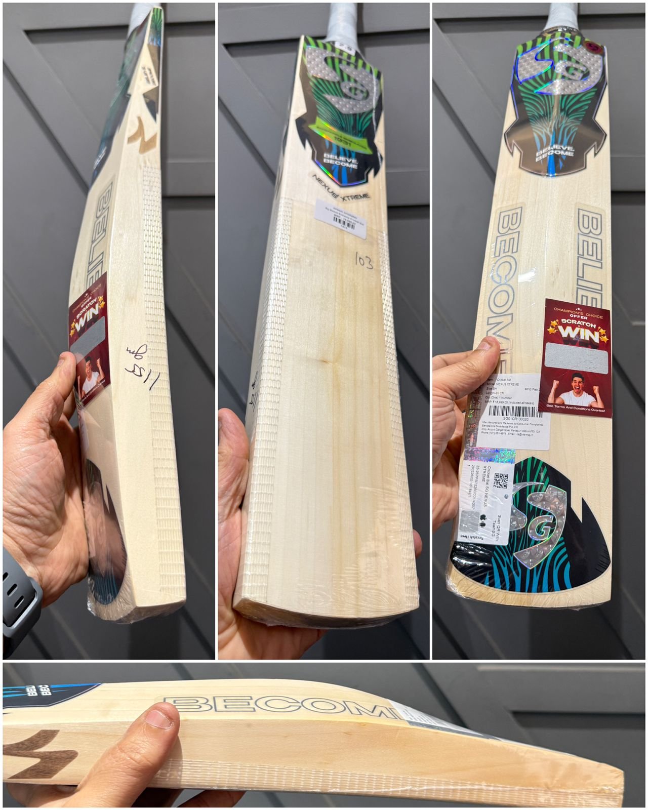 Sg Nexus Extreme Cricket Bat